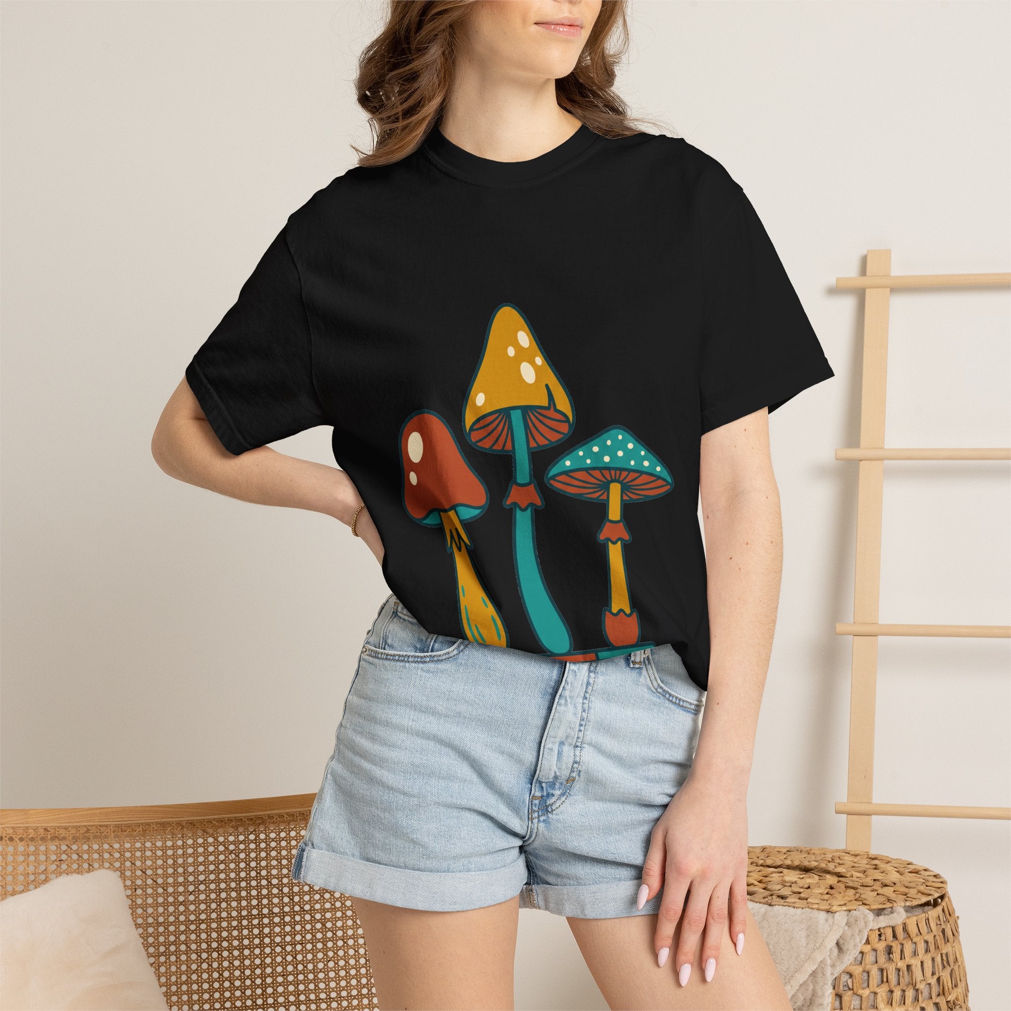 Mushroom Trio Botanical Tee