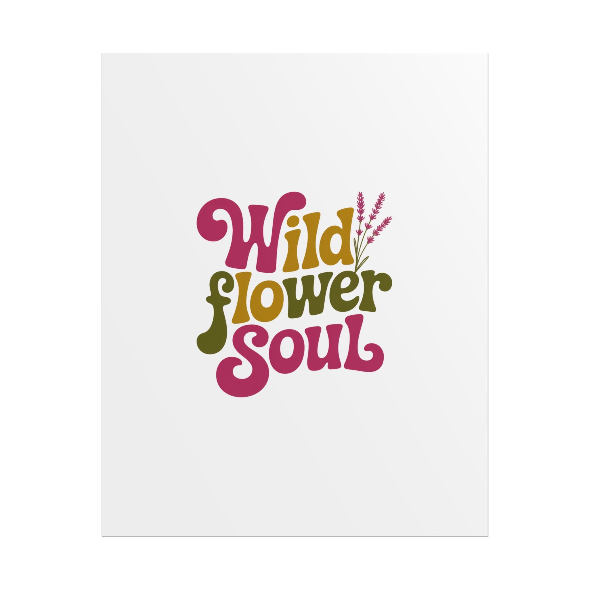 Wildflower Soul Poster