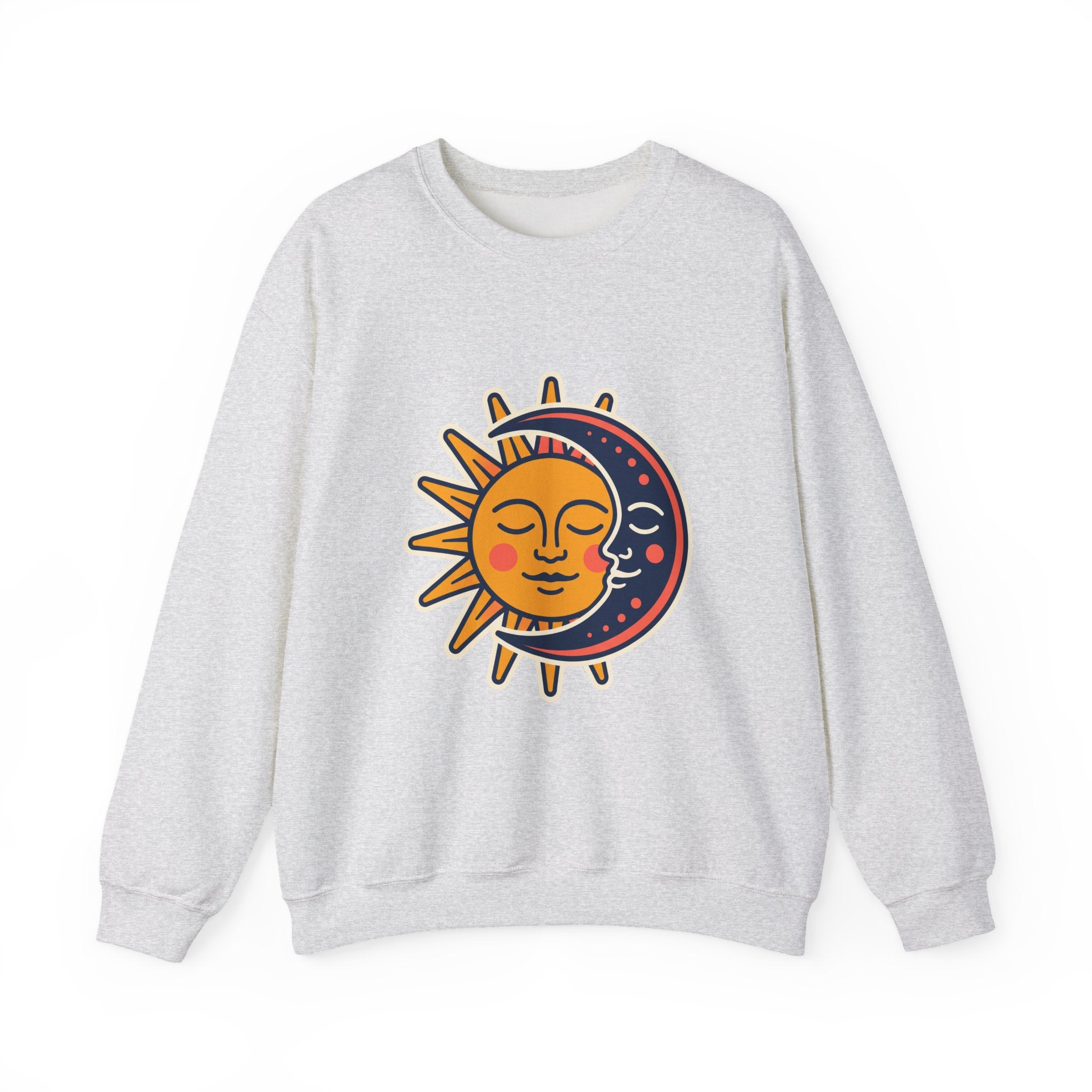 Sun Moon Faces Crewneck