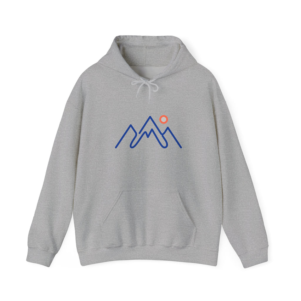 One Line Mountain Hoodie