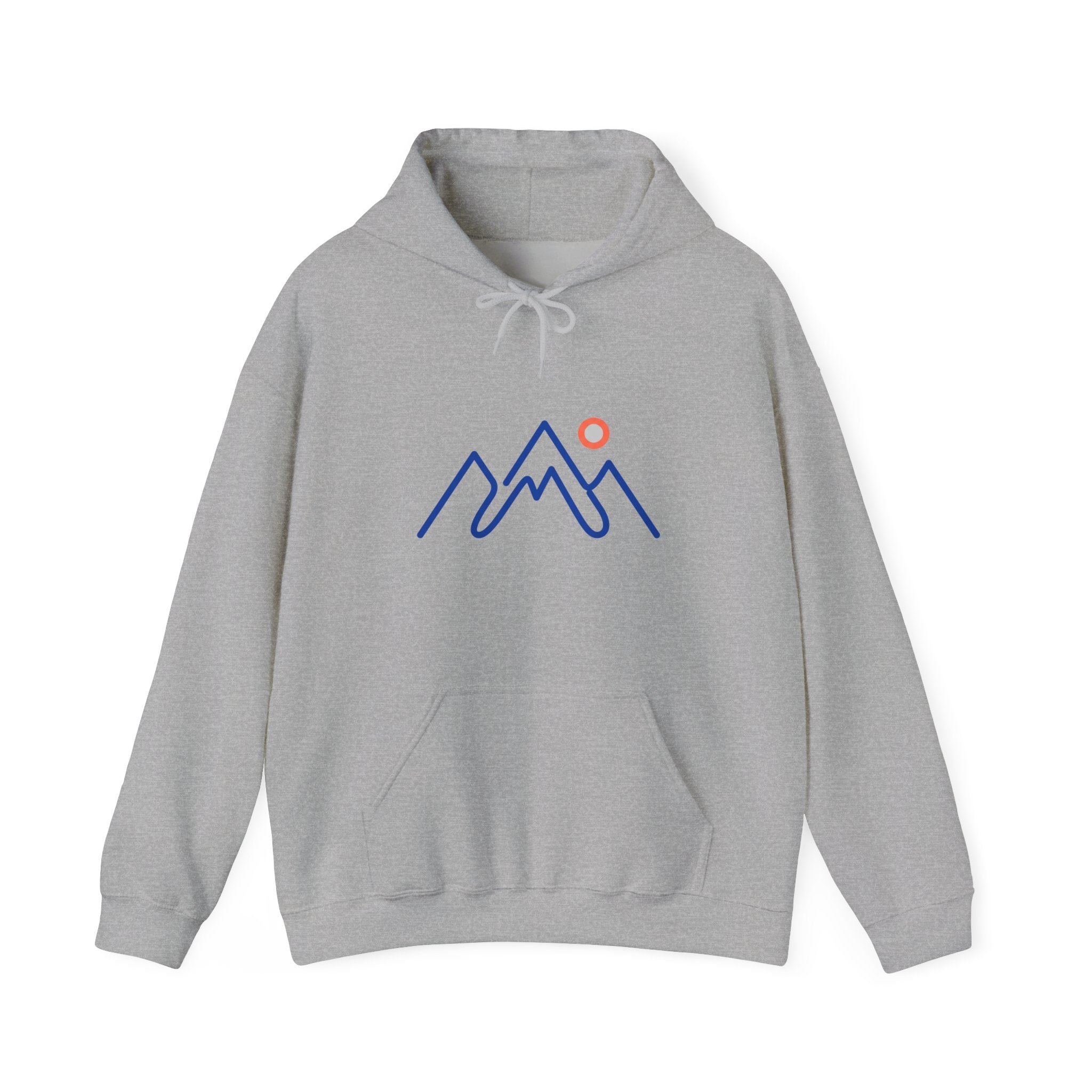 One Line Mountain Hoodie