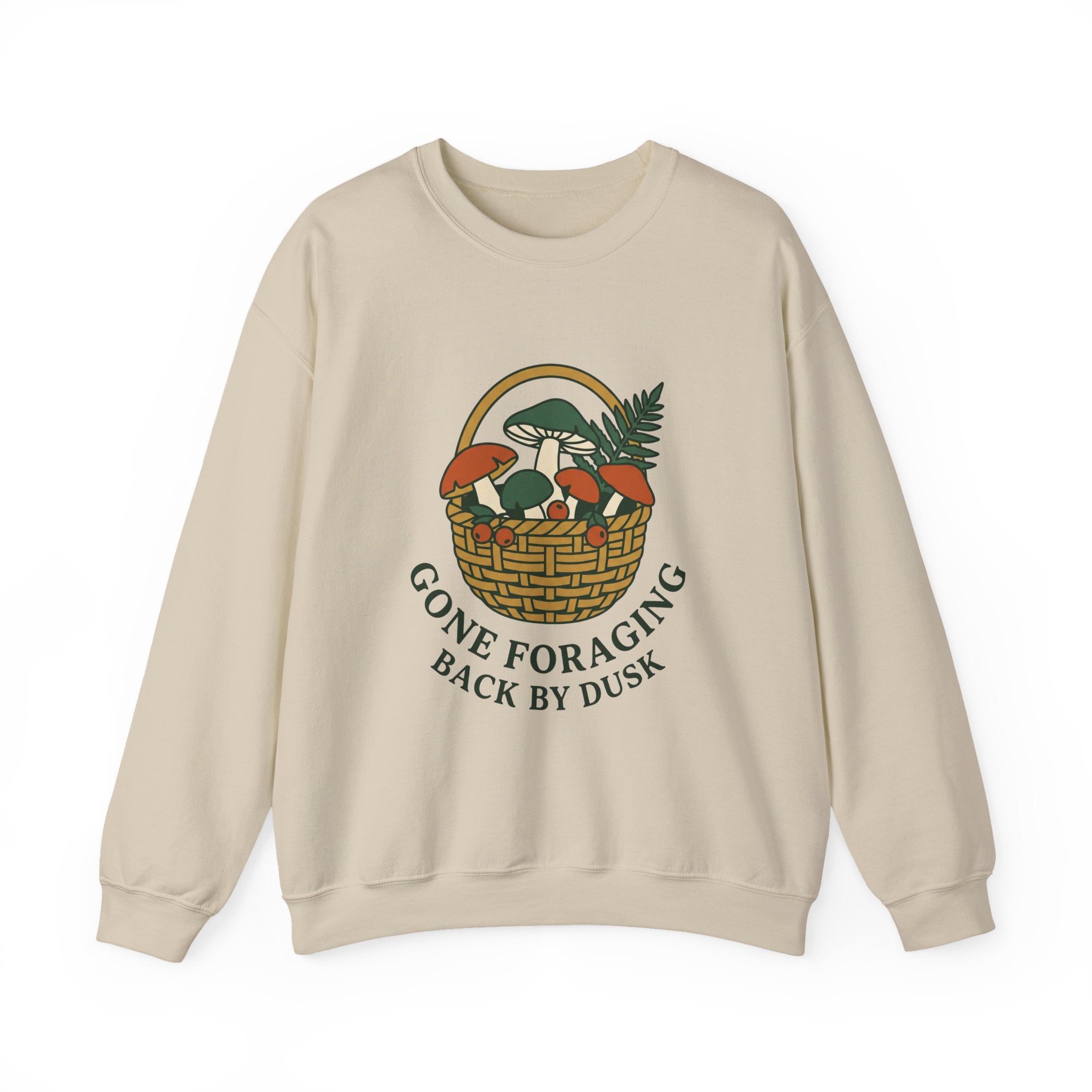Gone Foraging, Back by Dusk Crewneck
