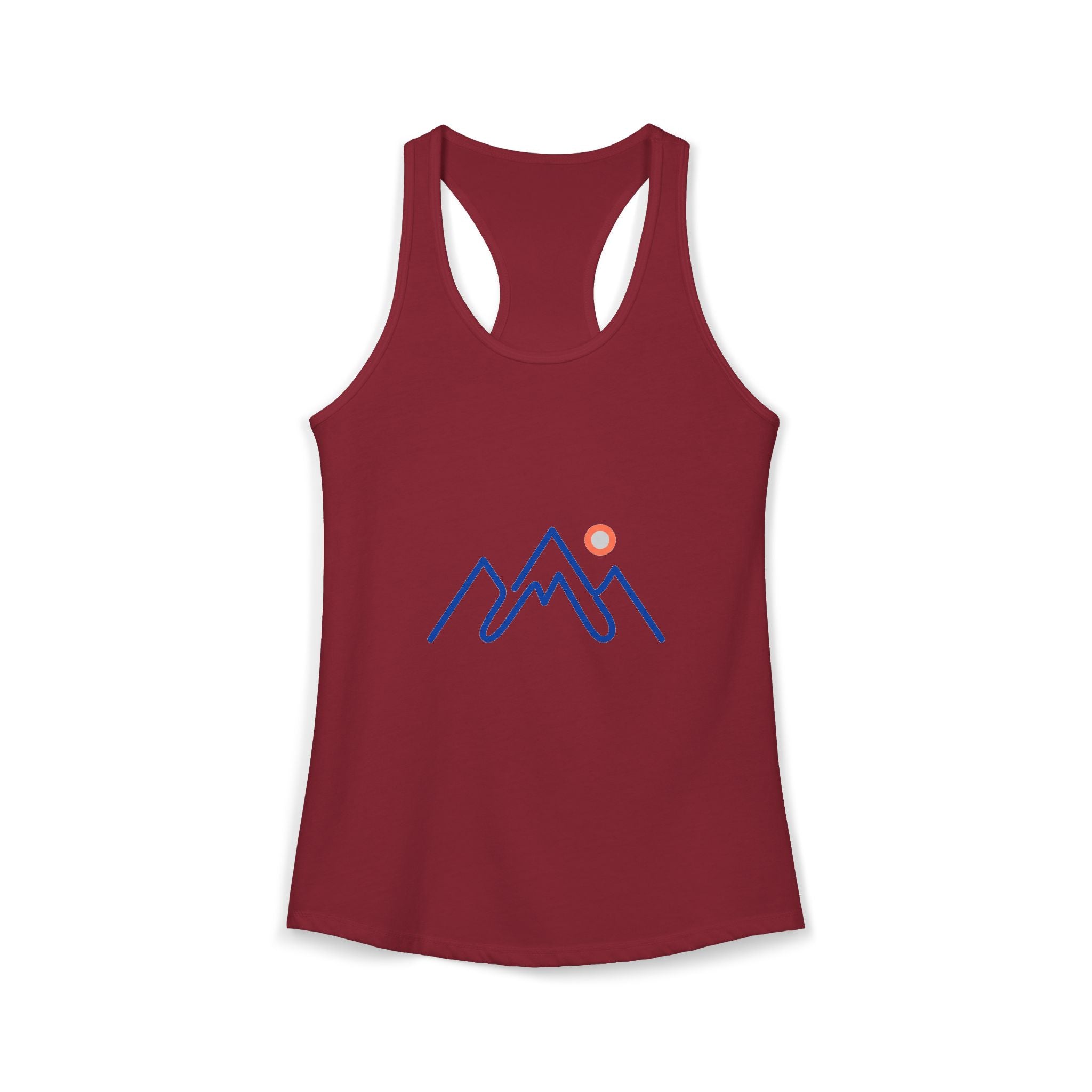 One Line Mountain Tank Top