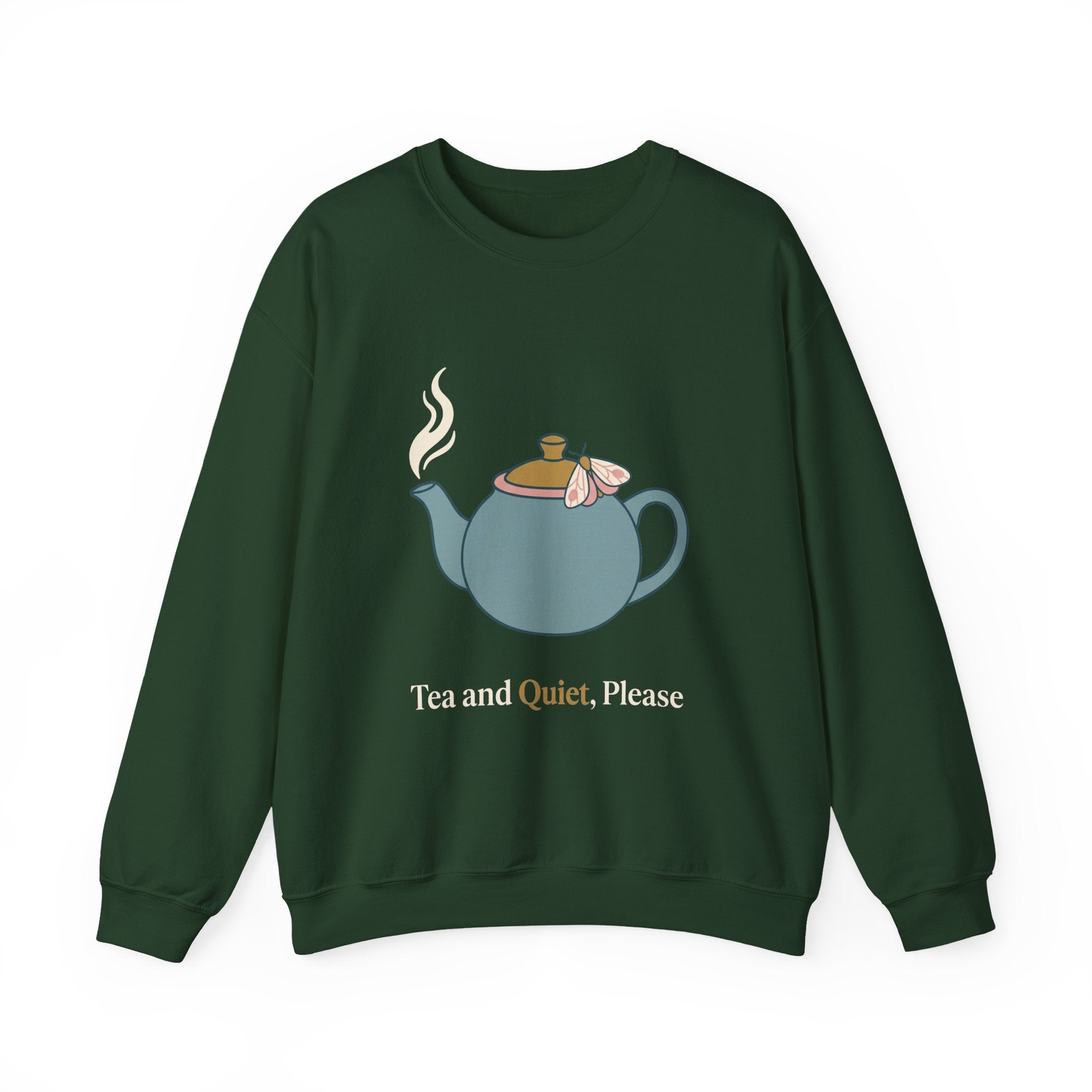 Tea and Quiet, Please Crewneck