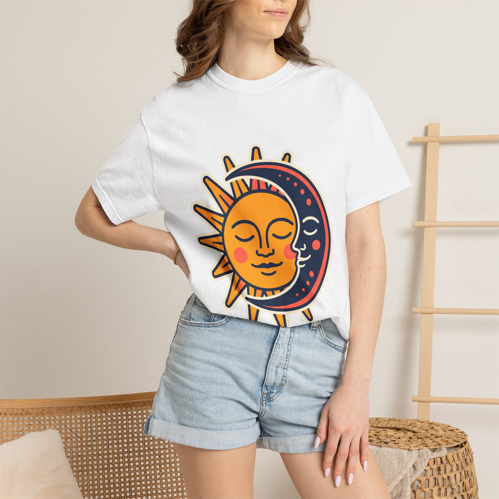 Sun Moon Faces Tee