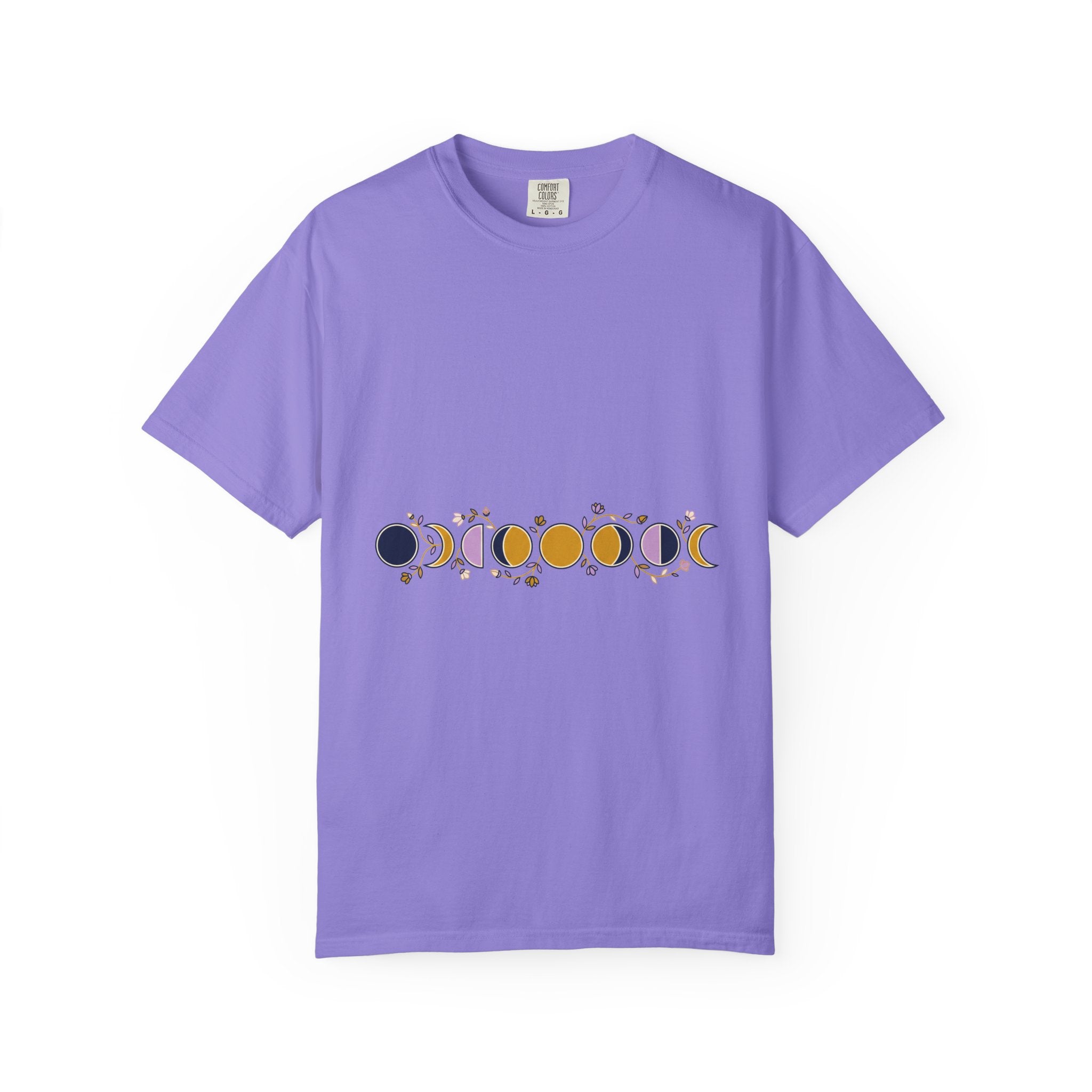 Moon Phases Botanical Tee