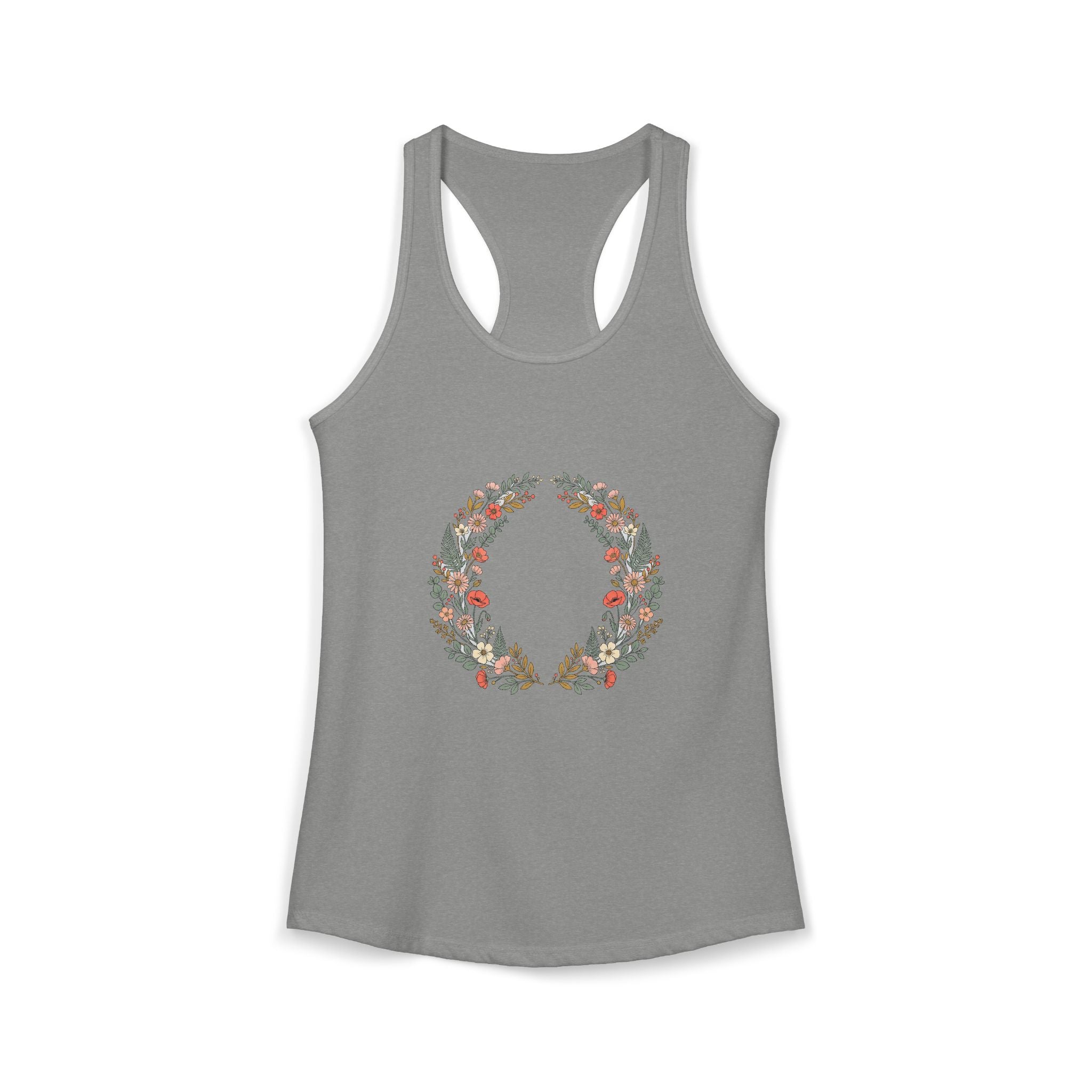 Pressed Flower Arch Tank Top