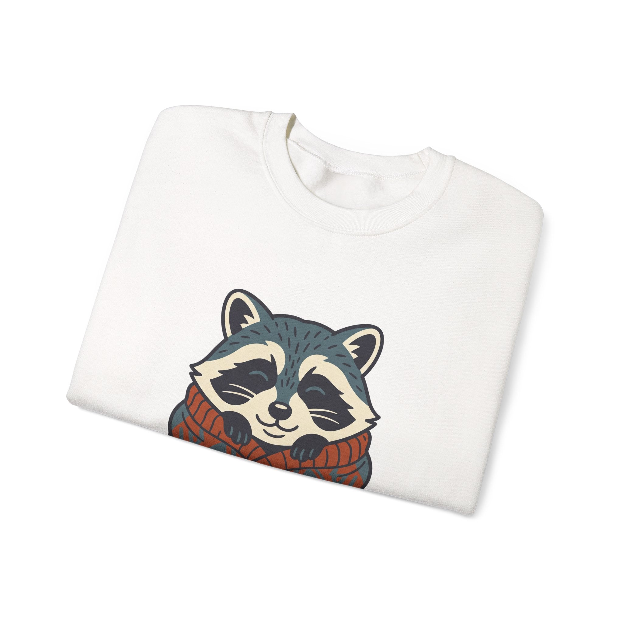 Cozy Raccoon Crewneck