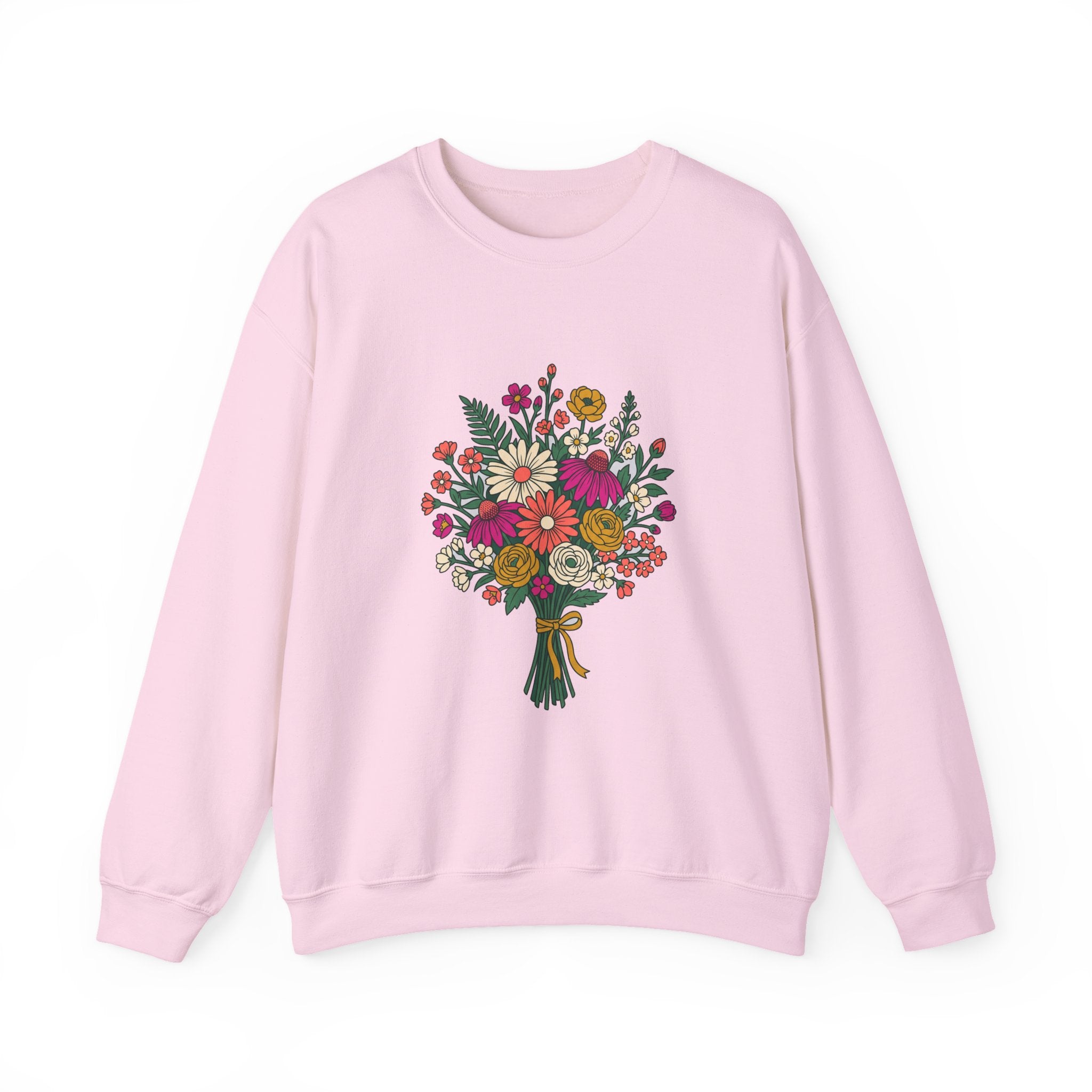 Wildflower Bouquet Line Crewneck