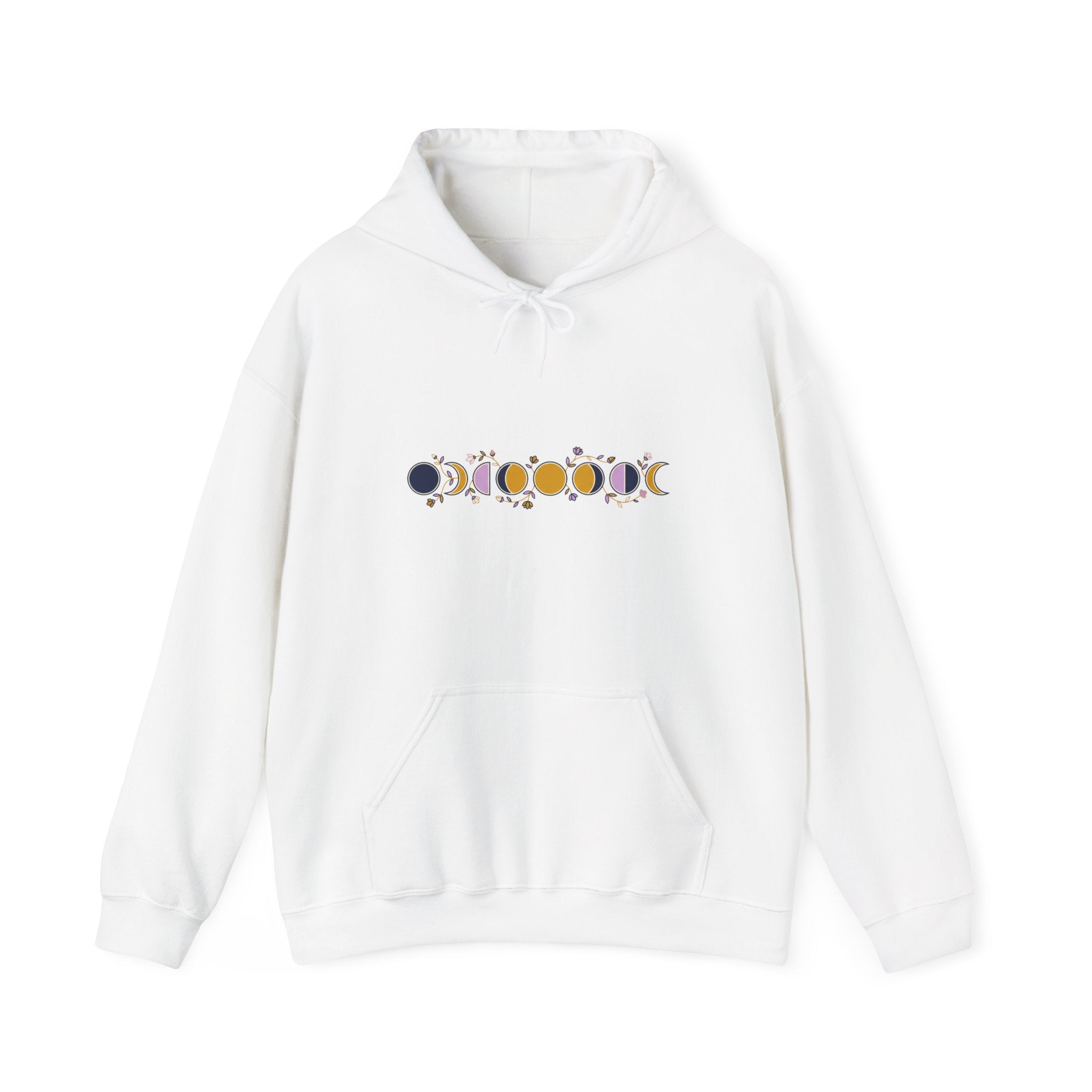 Moon Phases Botanical Hoodie