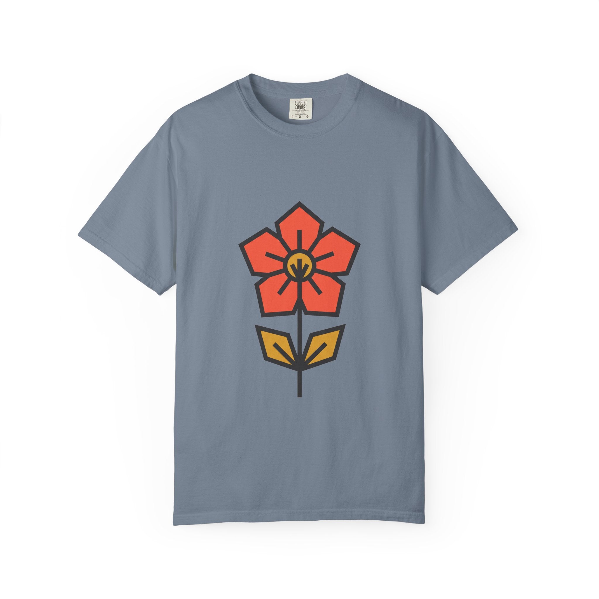 Minimal Wildflower Icon Tee