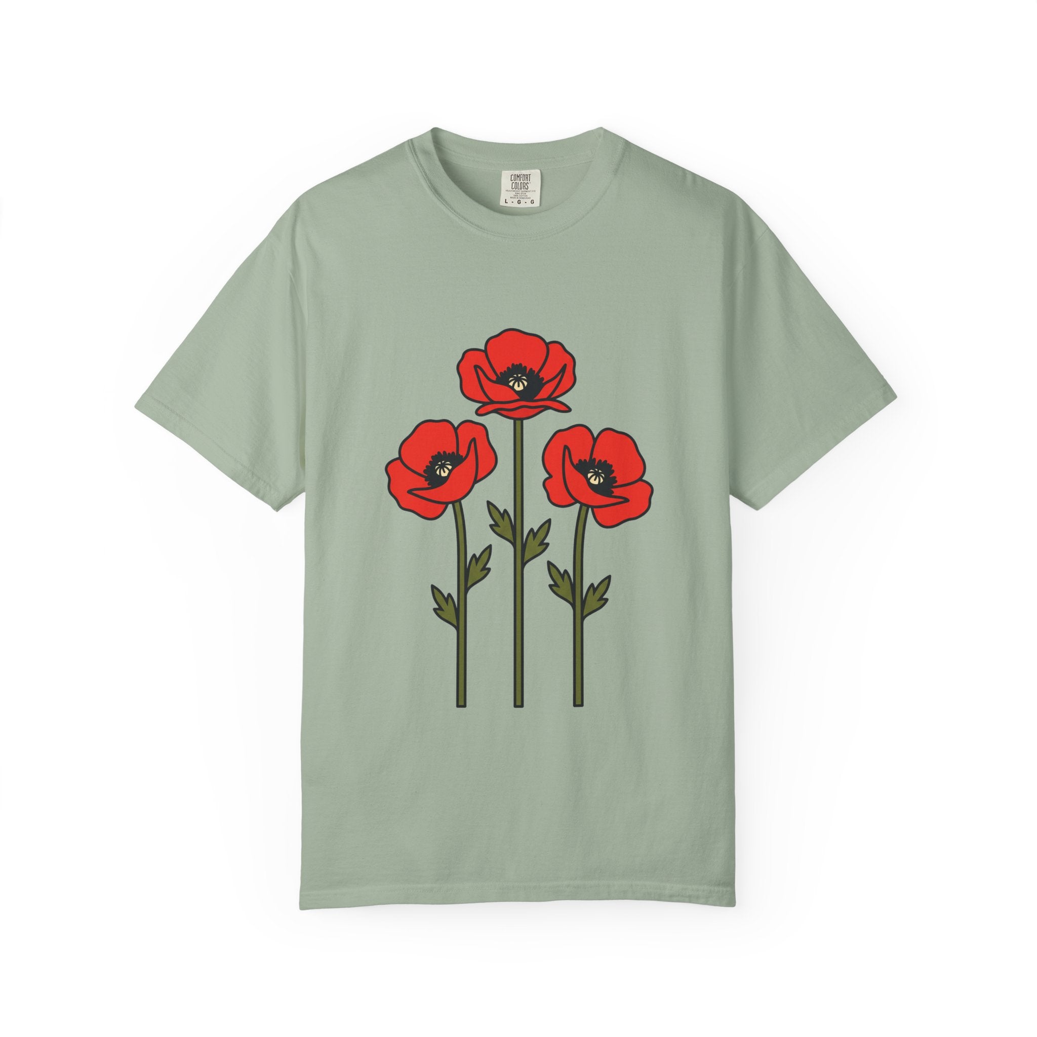 Bold Poppy Trio Tee