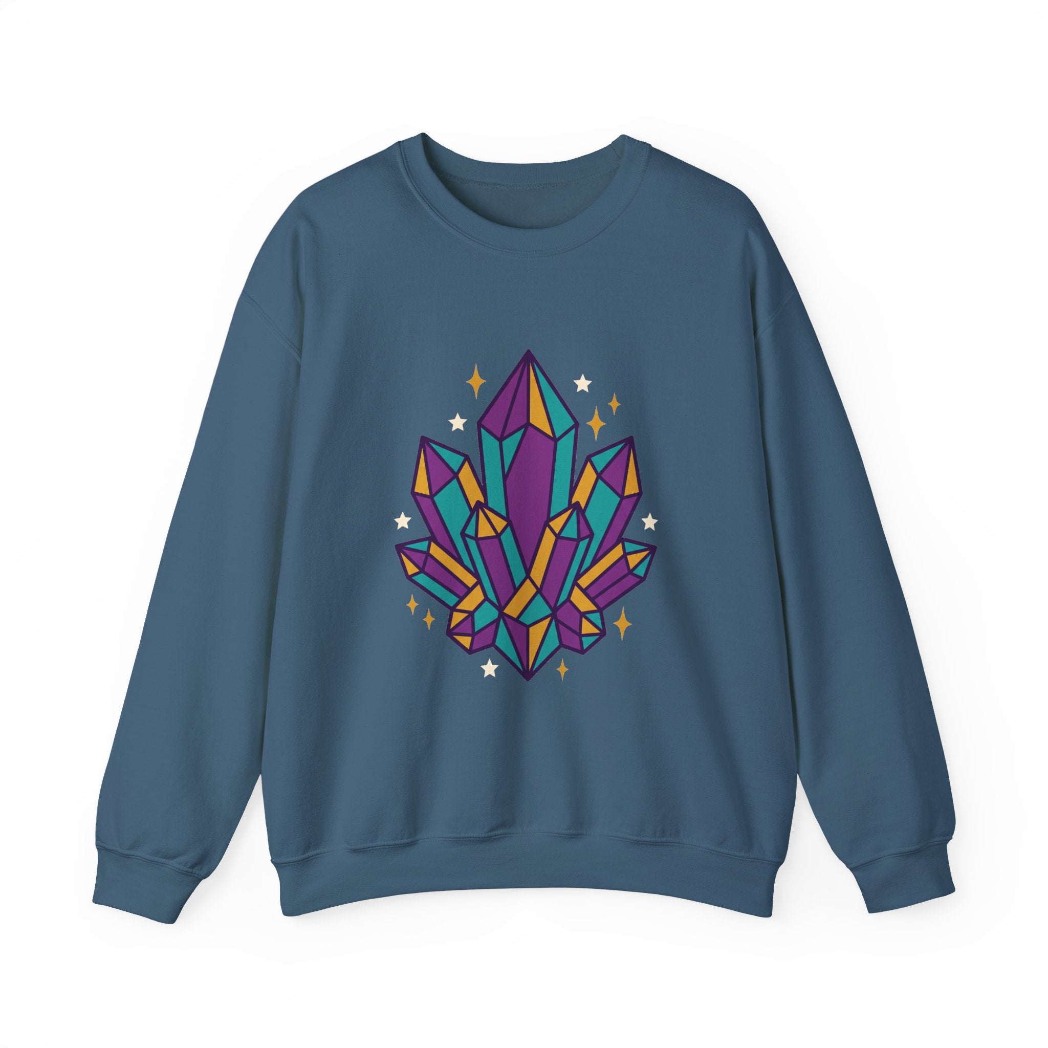Crystal Cluster Sparkle Crewneck