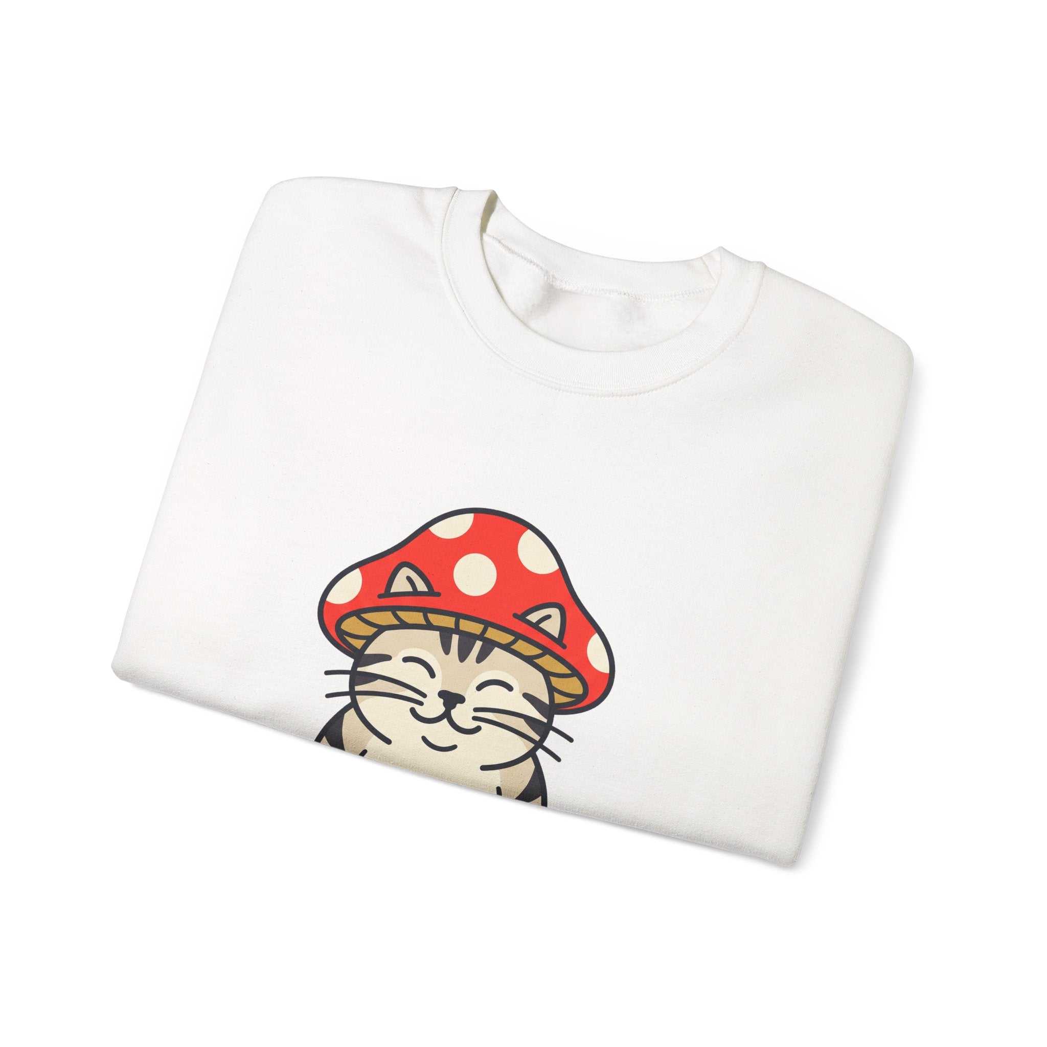 Mushroom Cat Crewneck