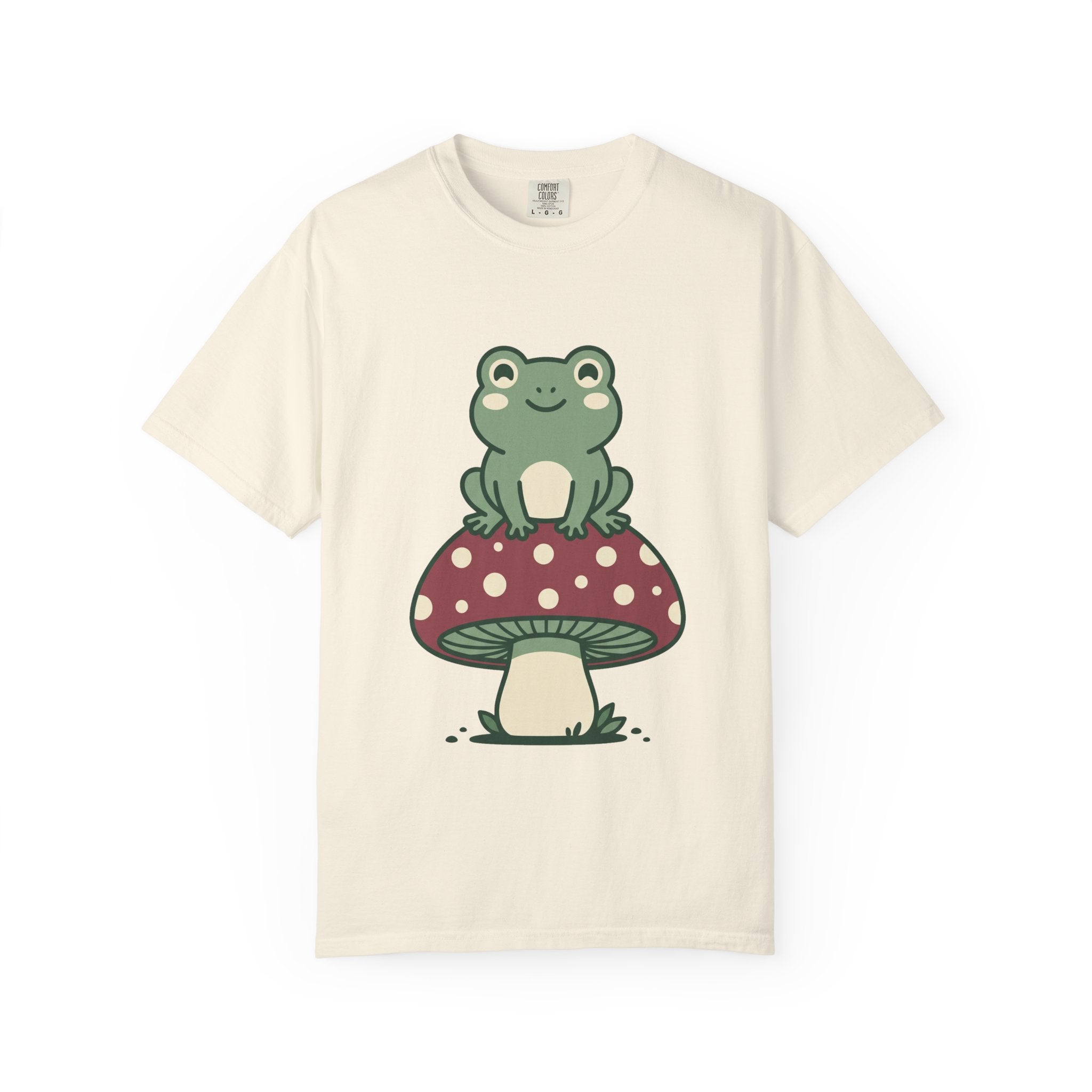 Frog on a Mushroom Tee