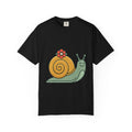 Snail with Flower Shell Tee