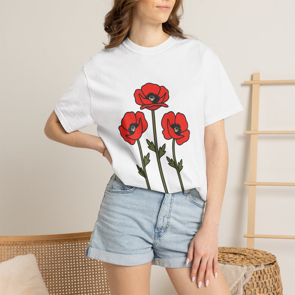 Bold Poppy Trio Tee