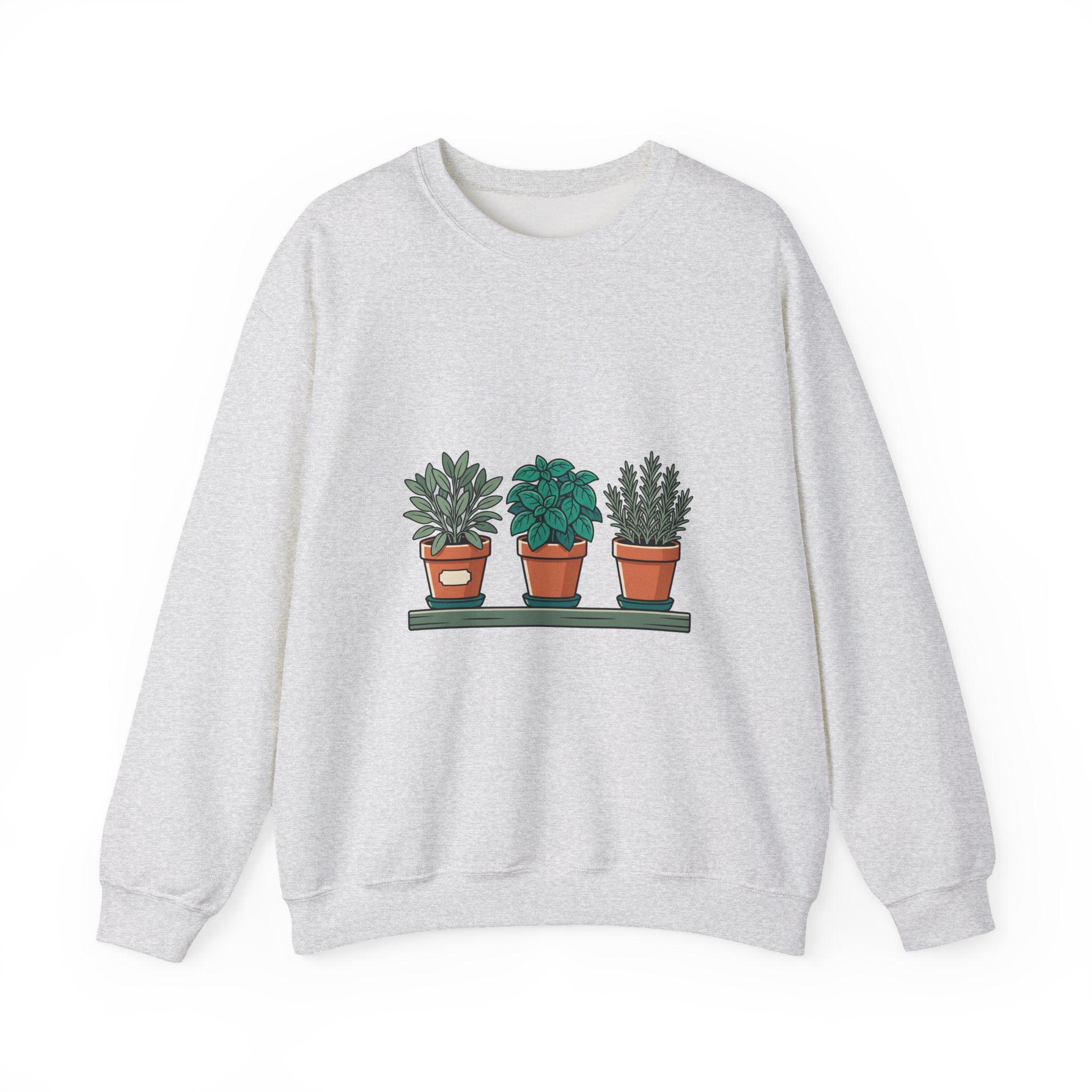 Cottage Window Herbs Crewneck