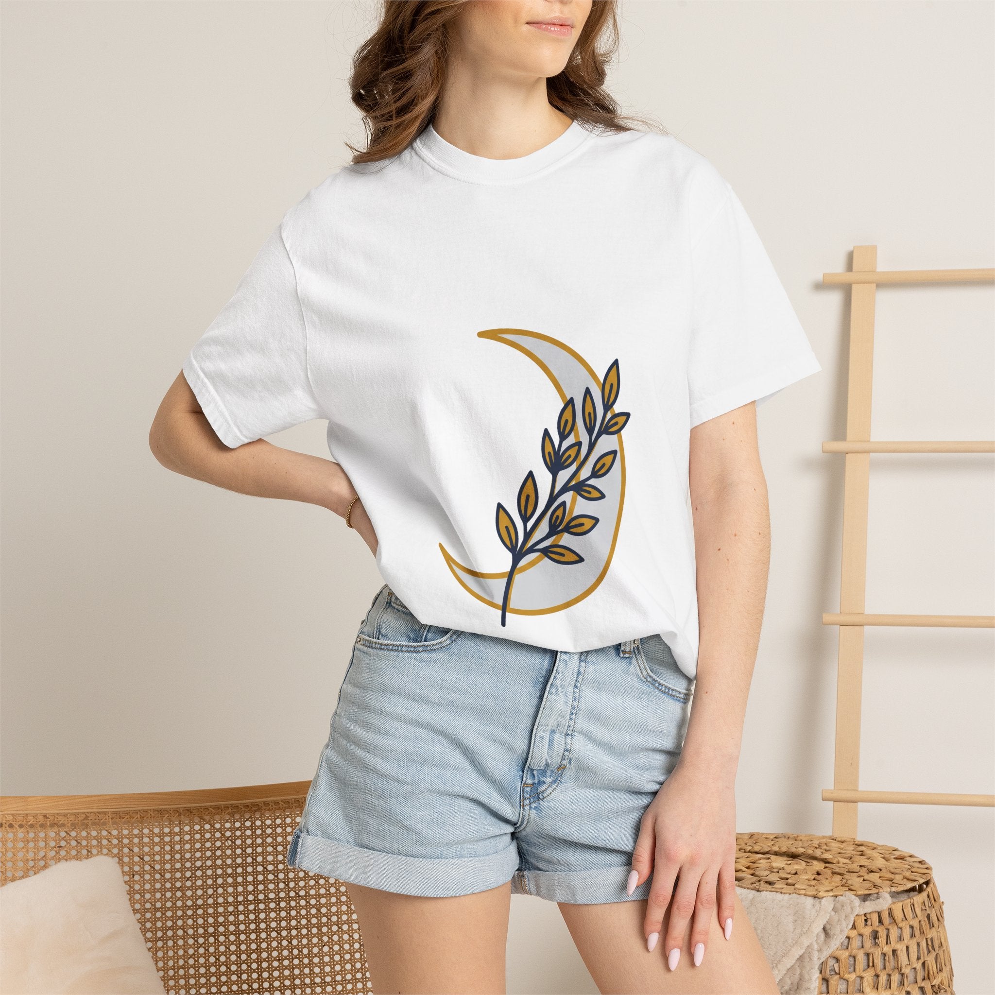 Crescent Moon Branch Tee