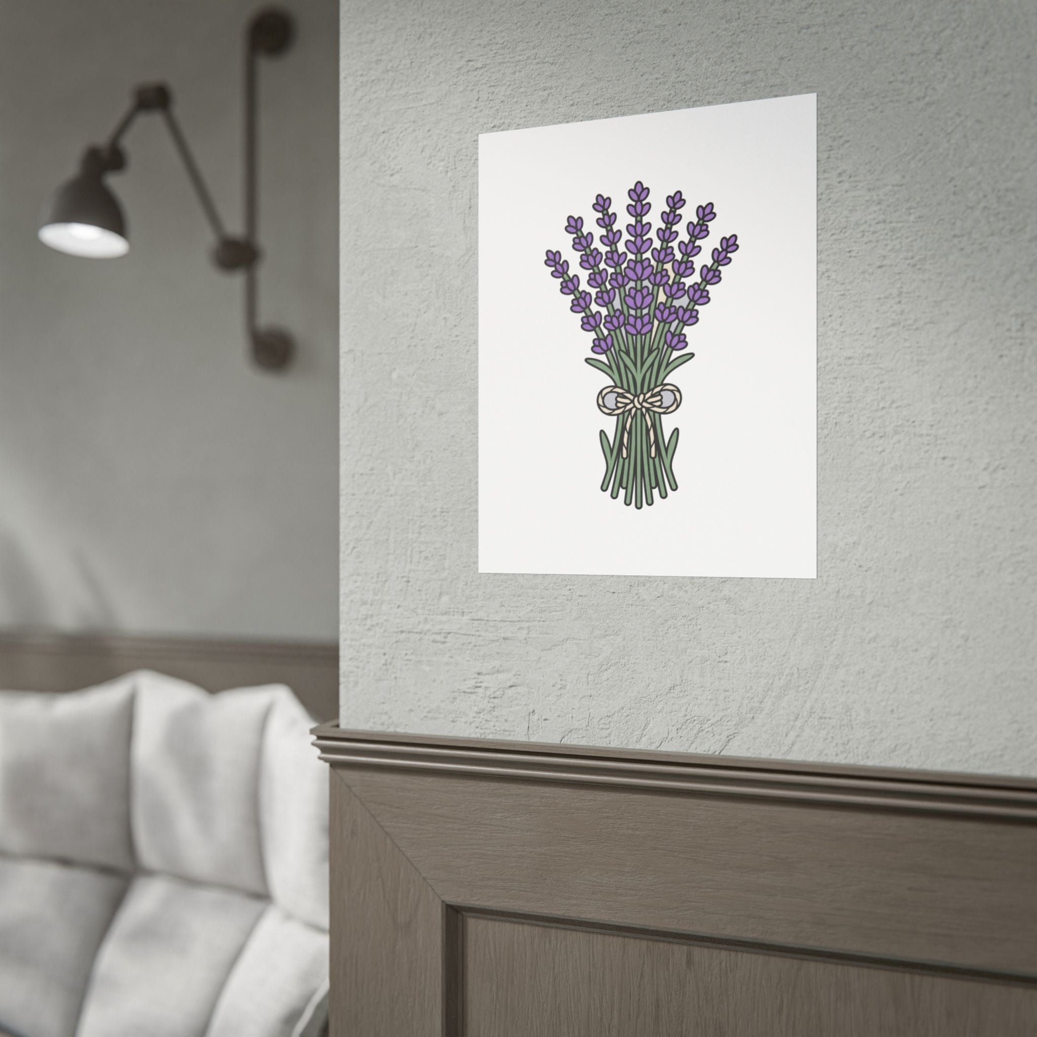 Lavender Bunch Poster