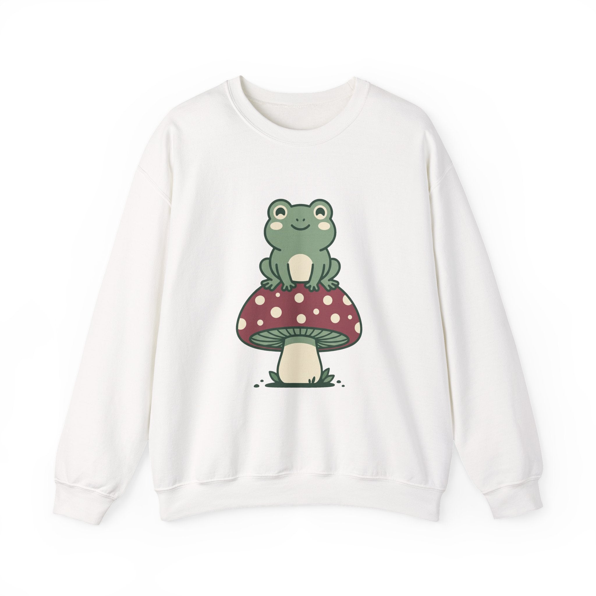 Frog on a Mushroom Crewneck
