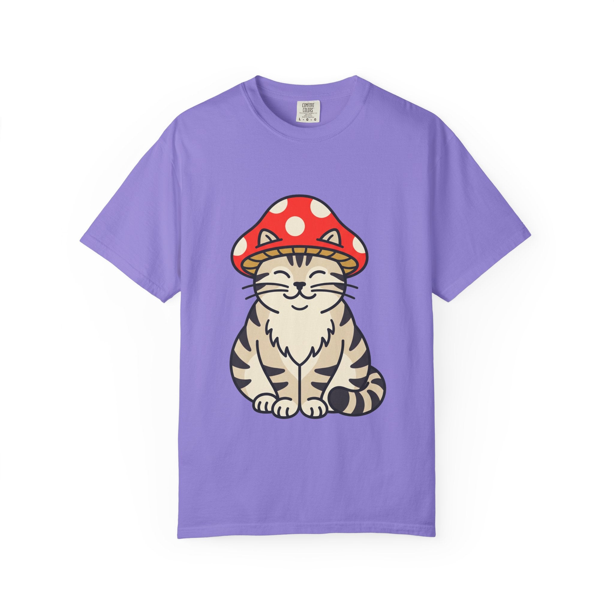 Mushroom Cat Tee