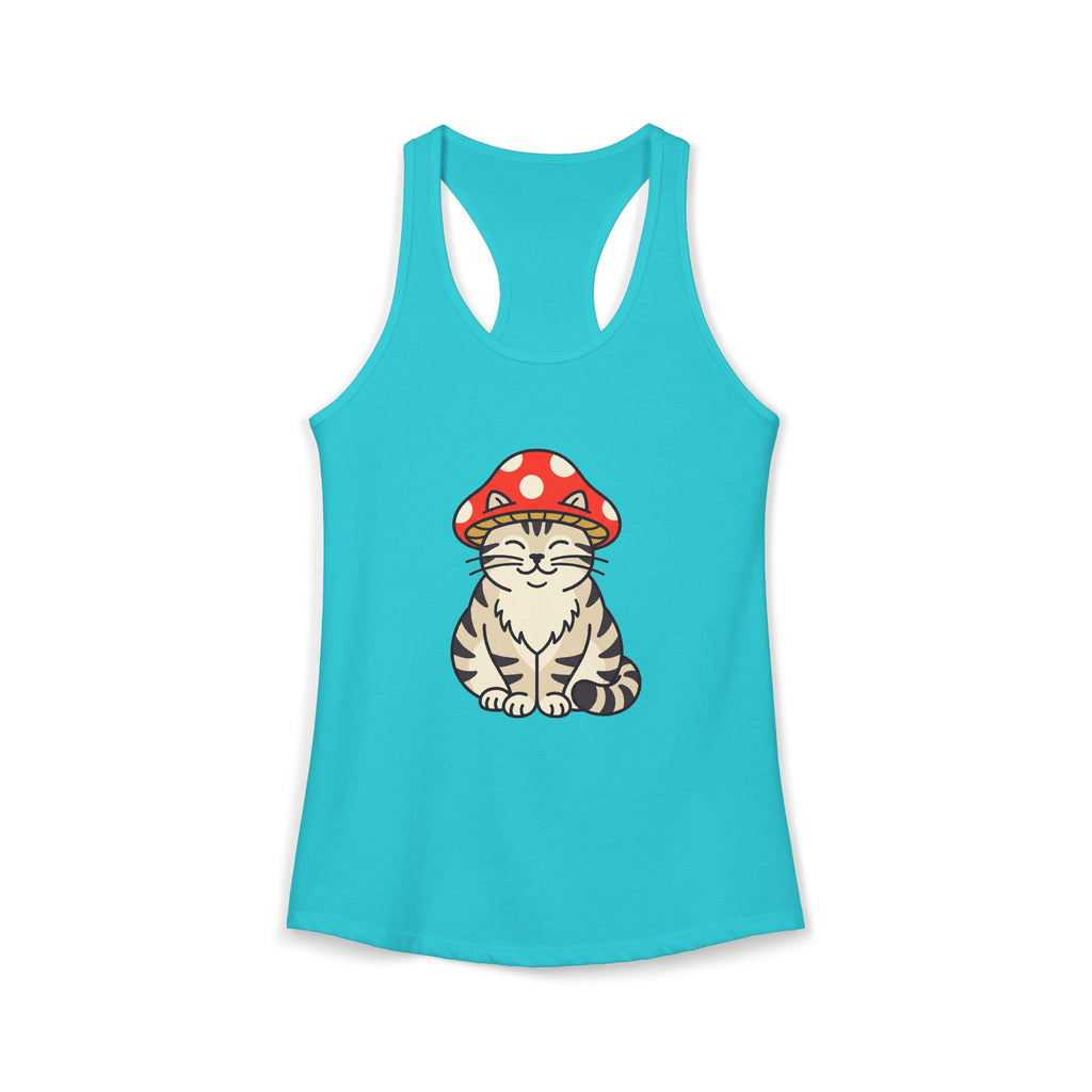 Mushroom Cat Tank Top