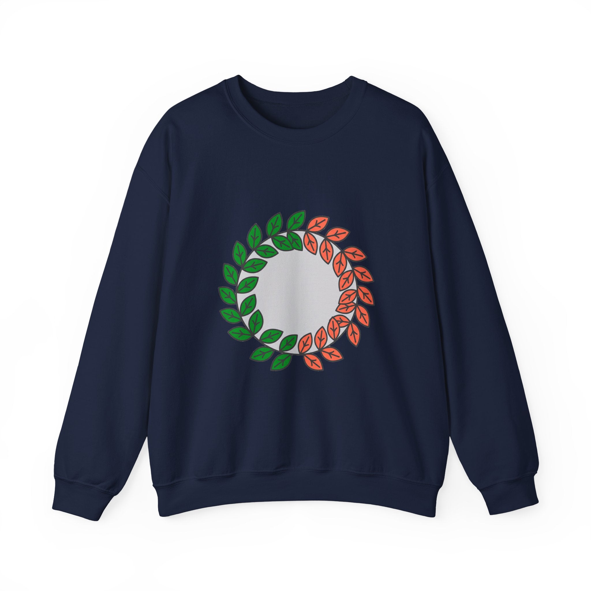 Leaf Wreath Crewneck