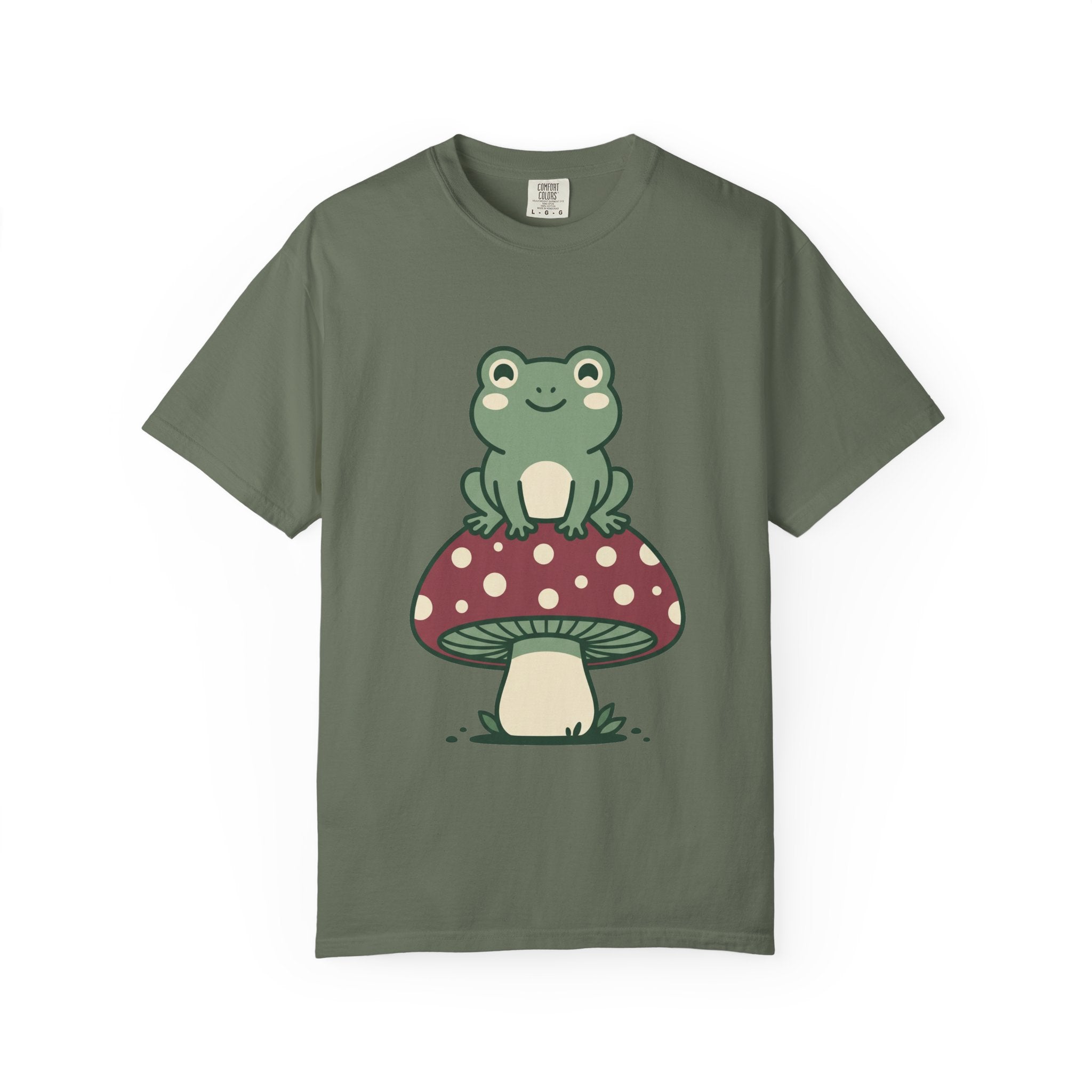 Frog on a Mushroom Tee