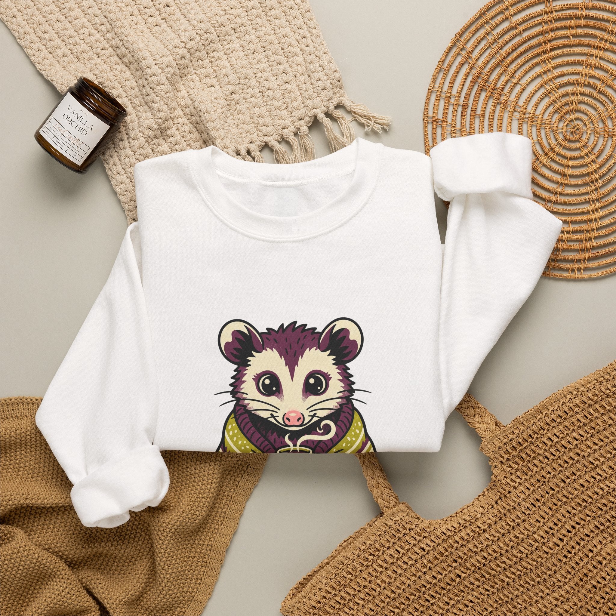Feral but Cozy Crewneck