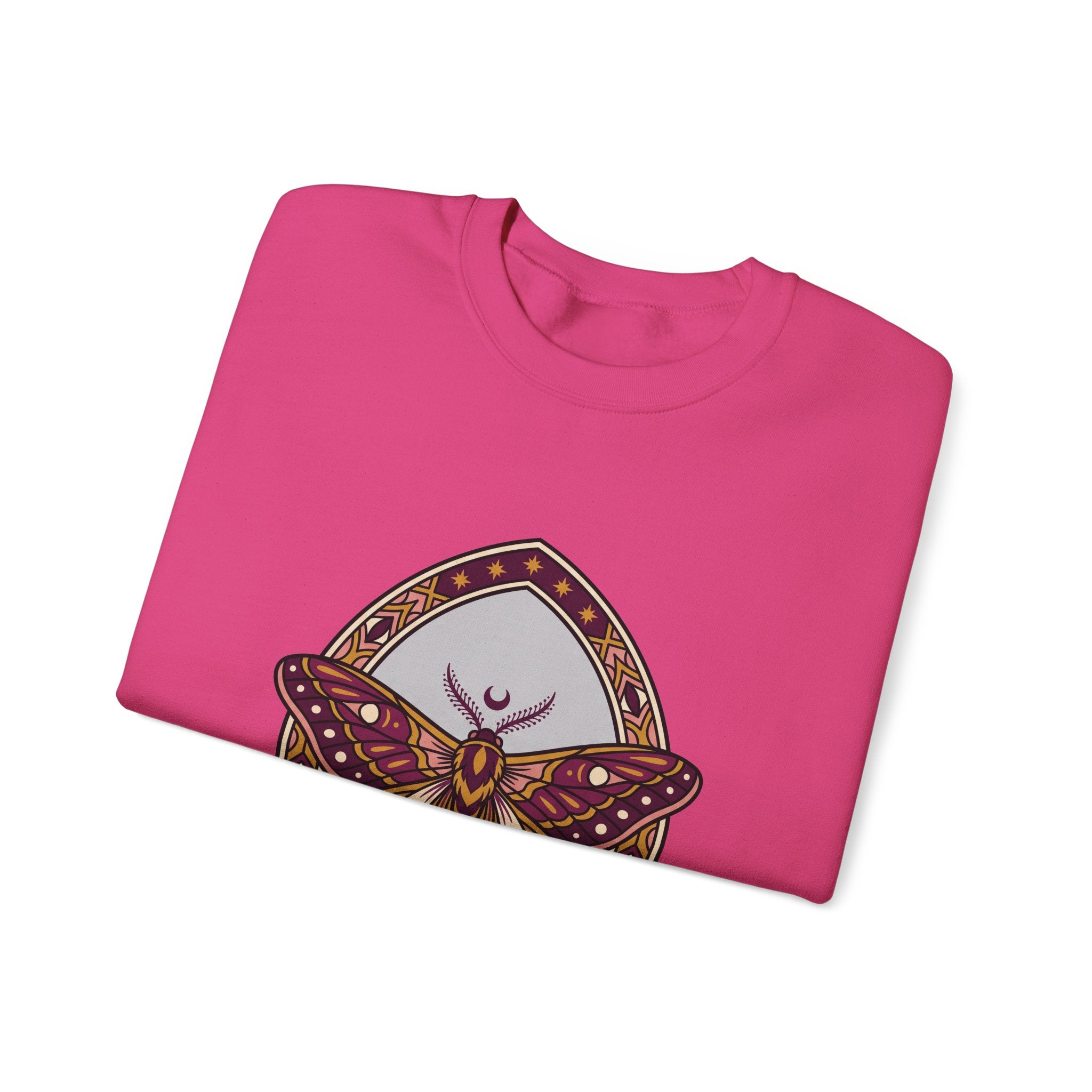 Arched Moth Stars Crewneck
