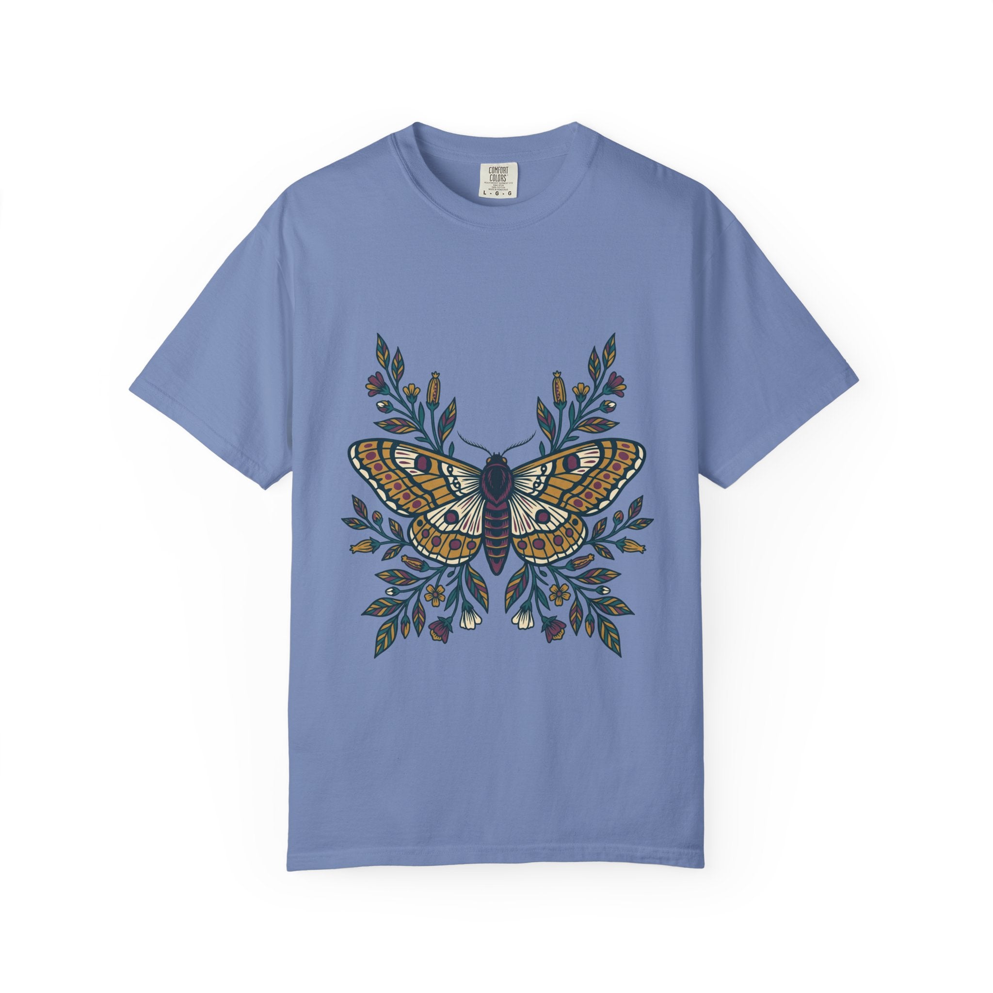 Botanical Moth and Flora Tee