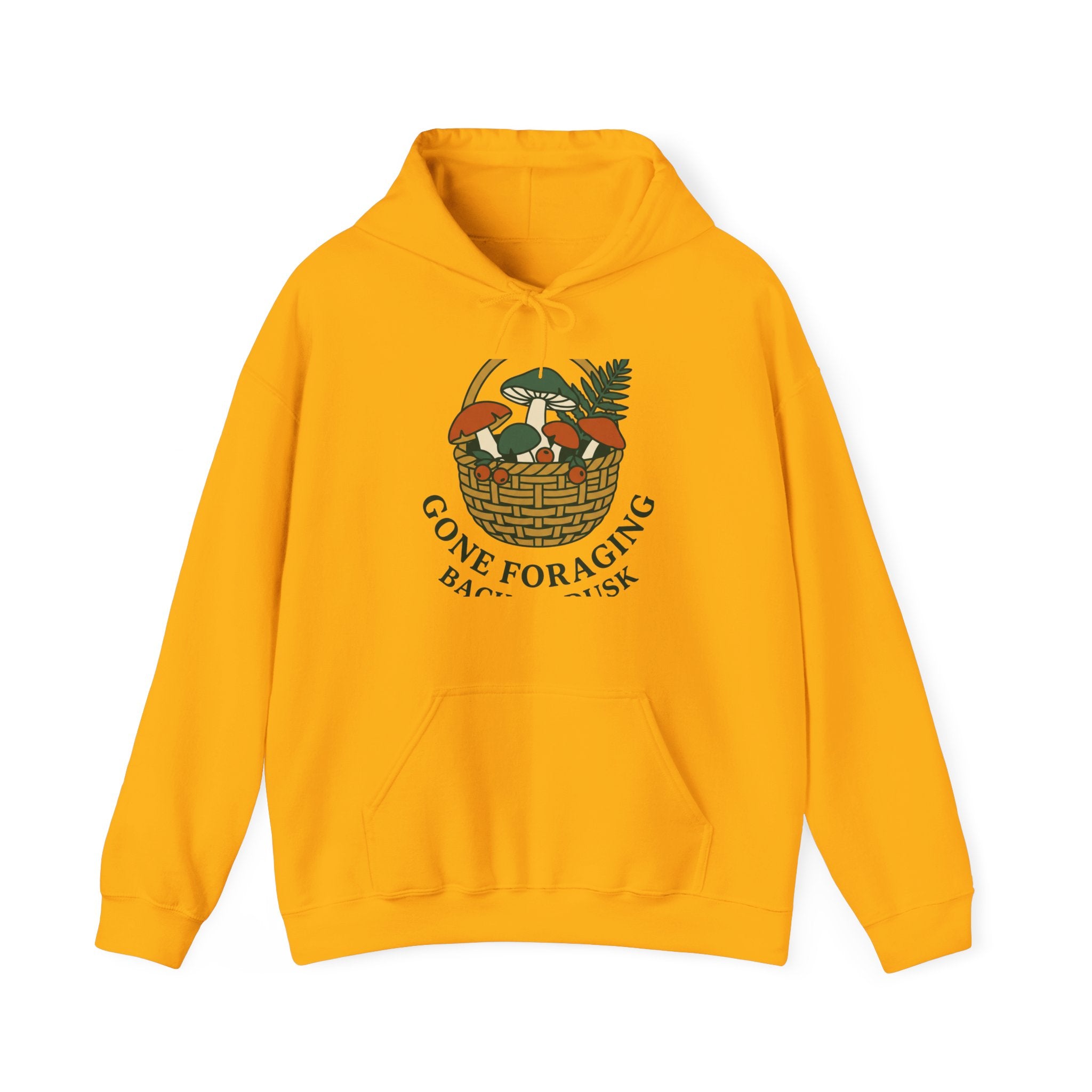 Gone Foraging, Back by Dusk Hoodie