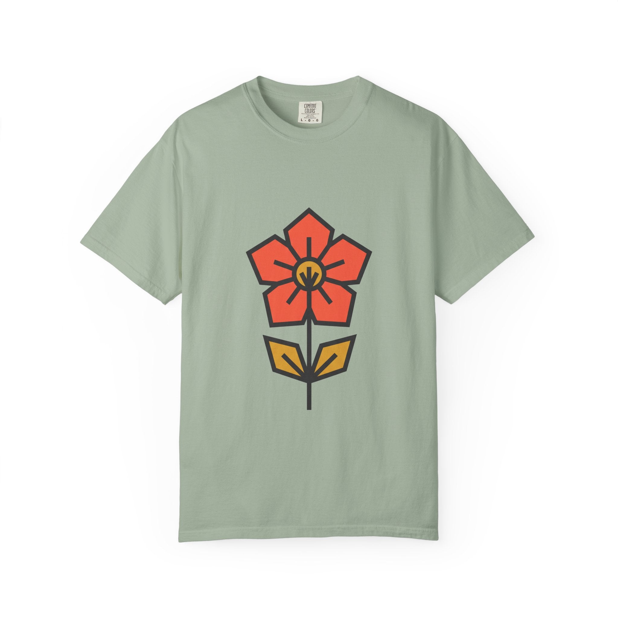 Minimal Wildflower Icon Tee