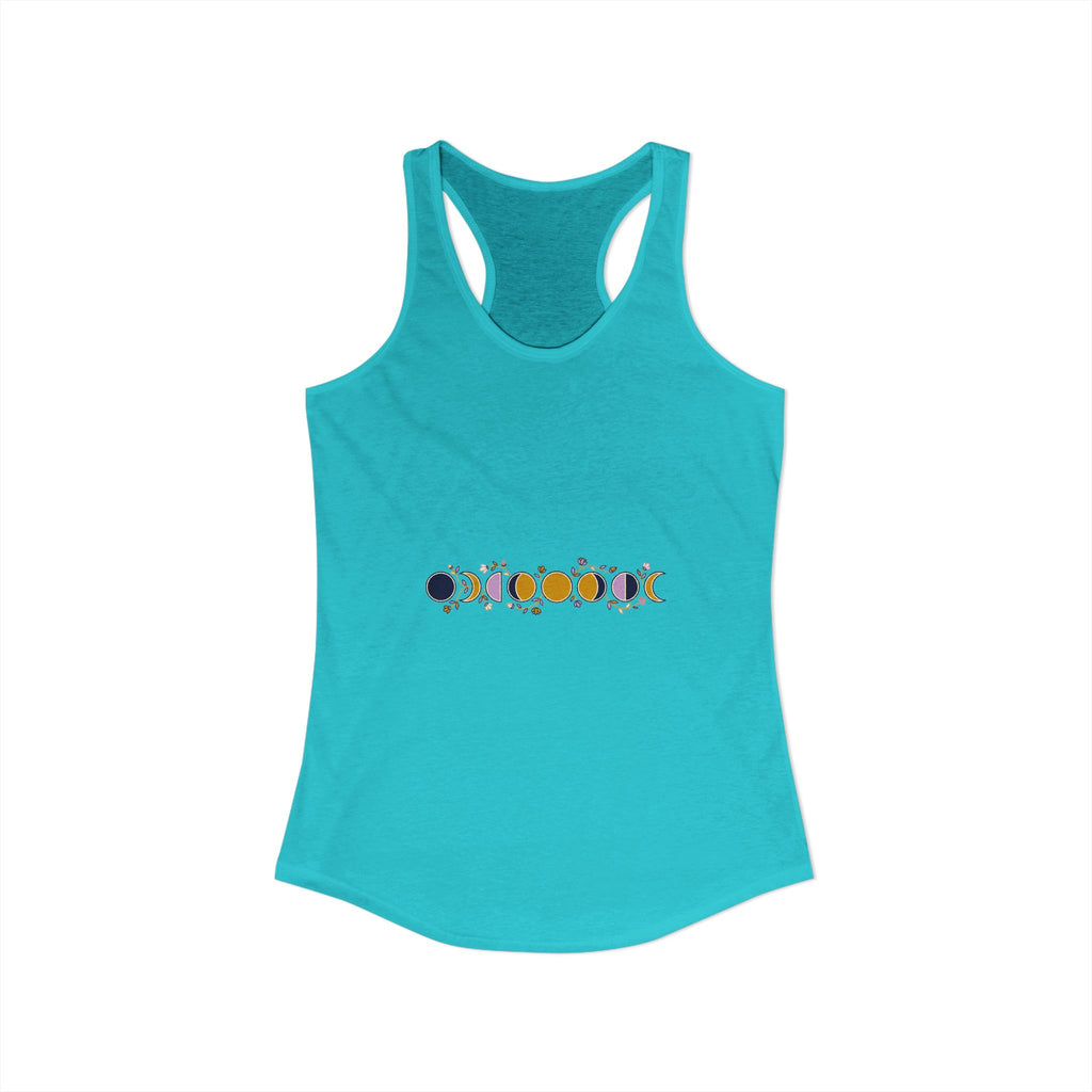 Moon Phases Botanical Tank Top