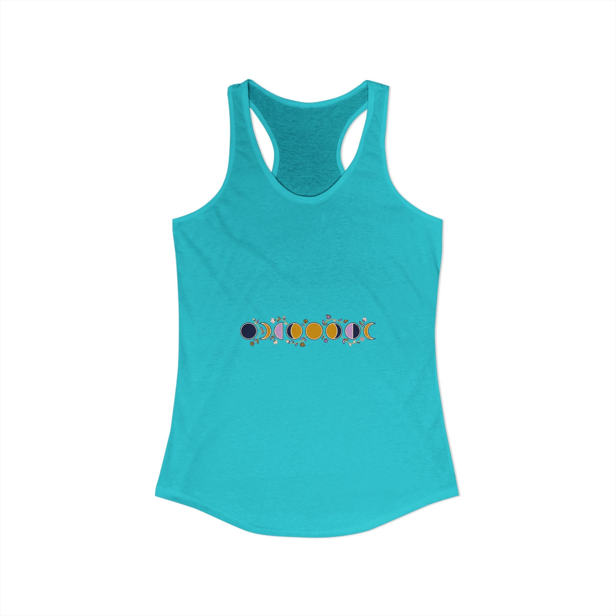 Moon Phases Botanical Tank Top
