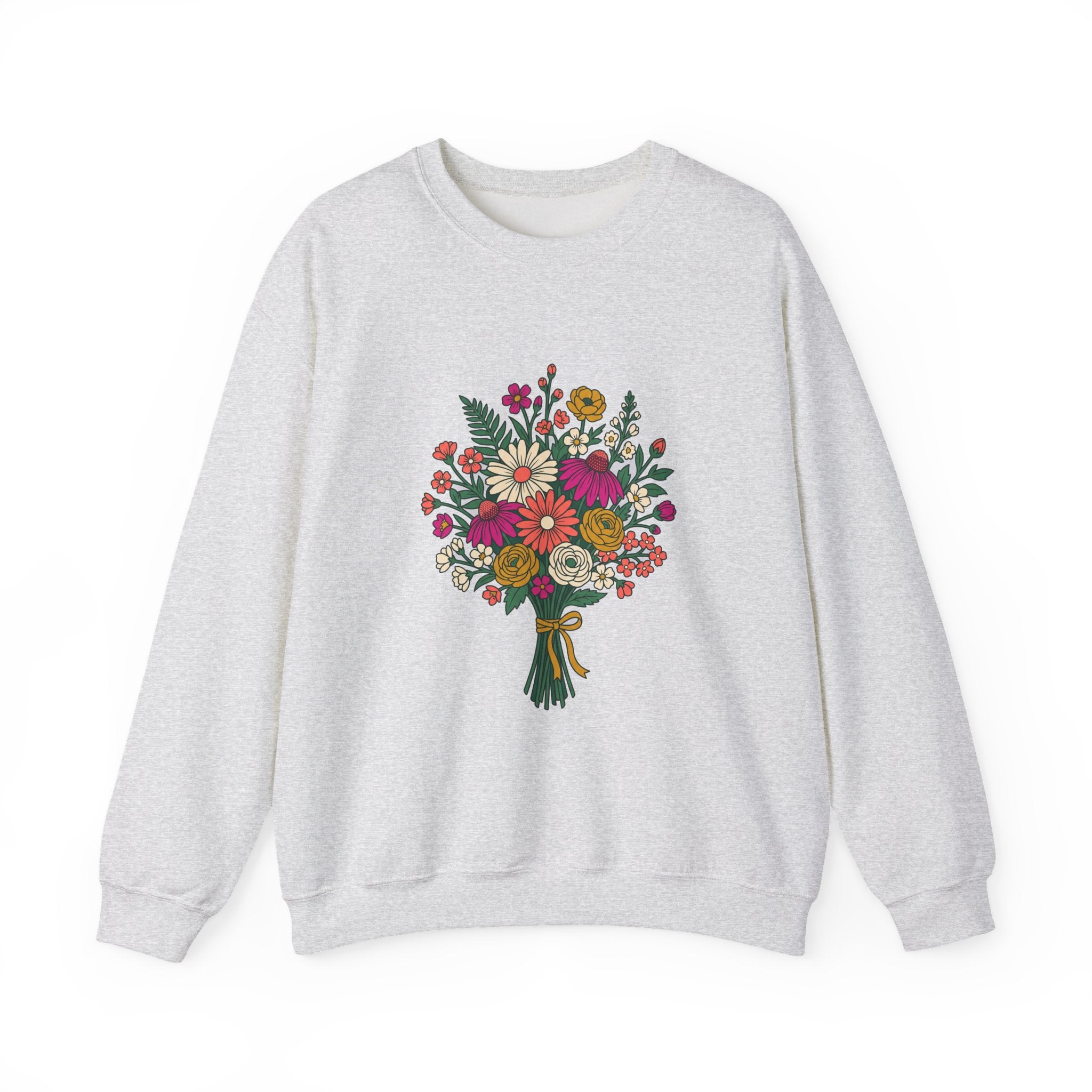Wildflower Bouquet Line Crewneck