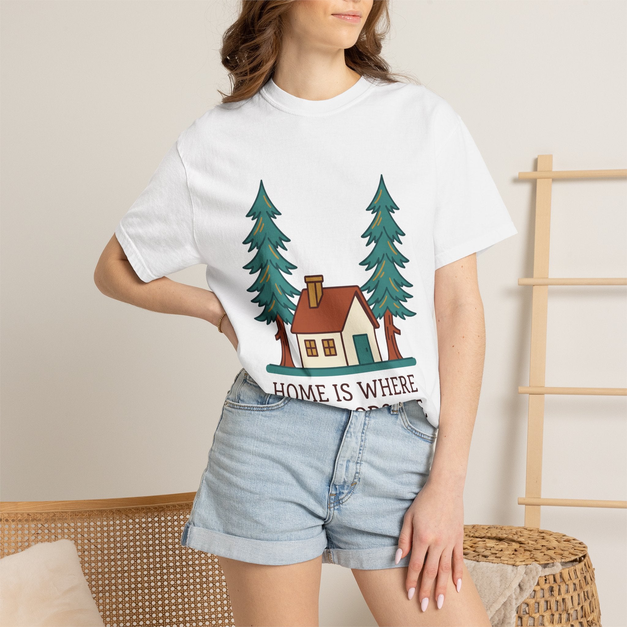 Home Is Where the Woods Are Tee