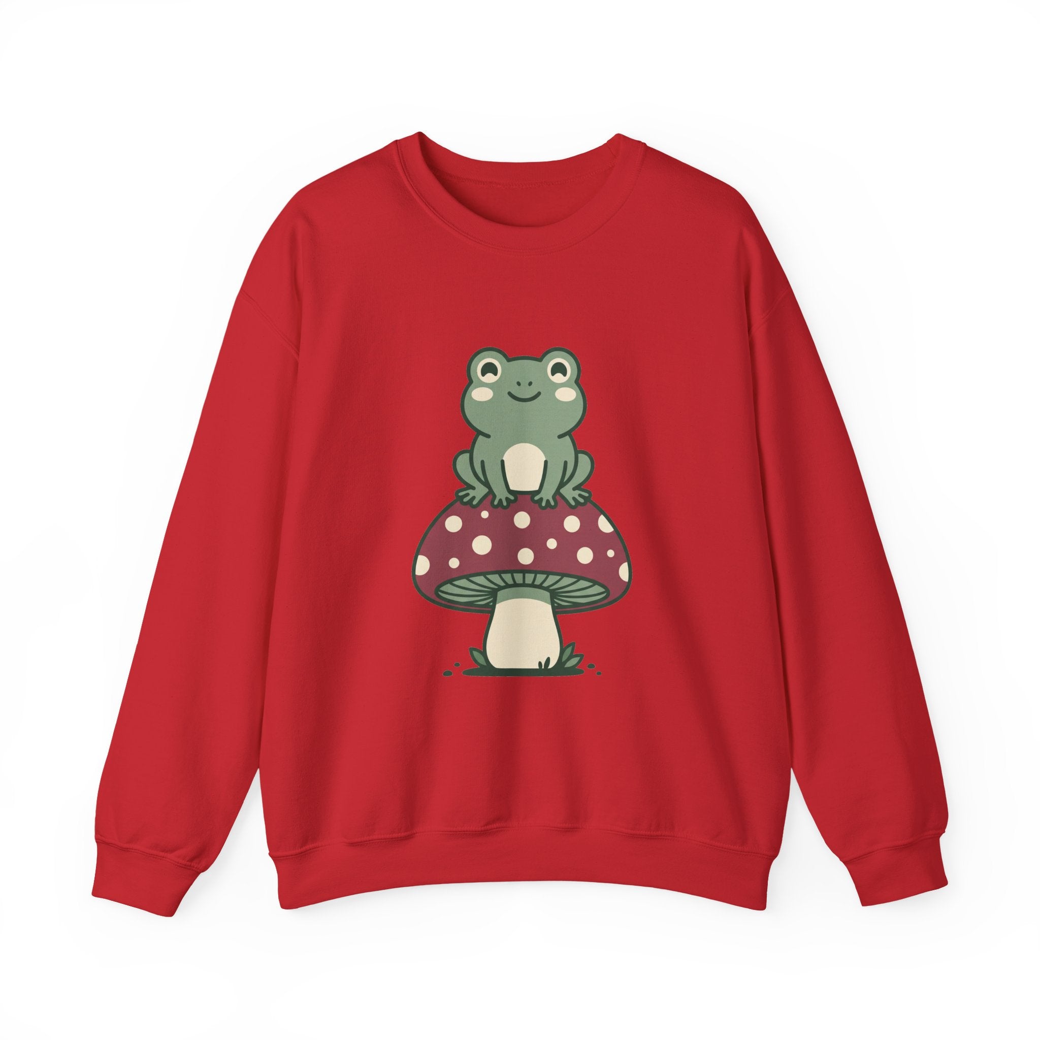 Frog on a Mushroom Crewneck