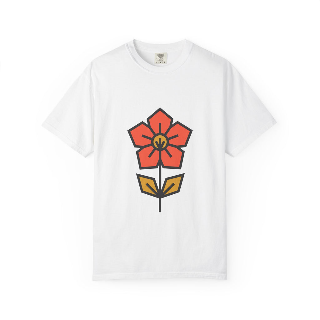Minimal Wildflower Icon Tee