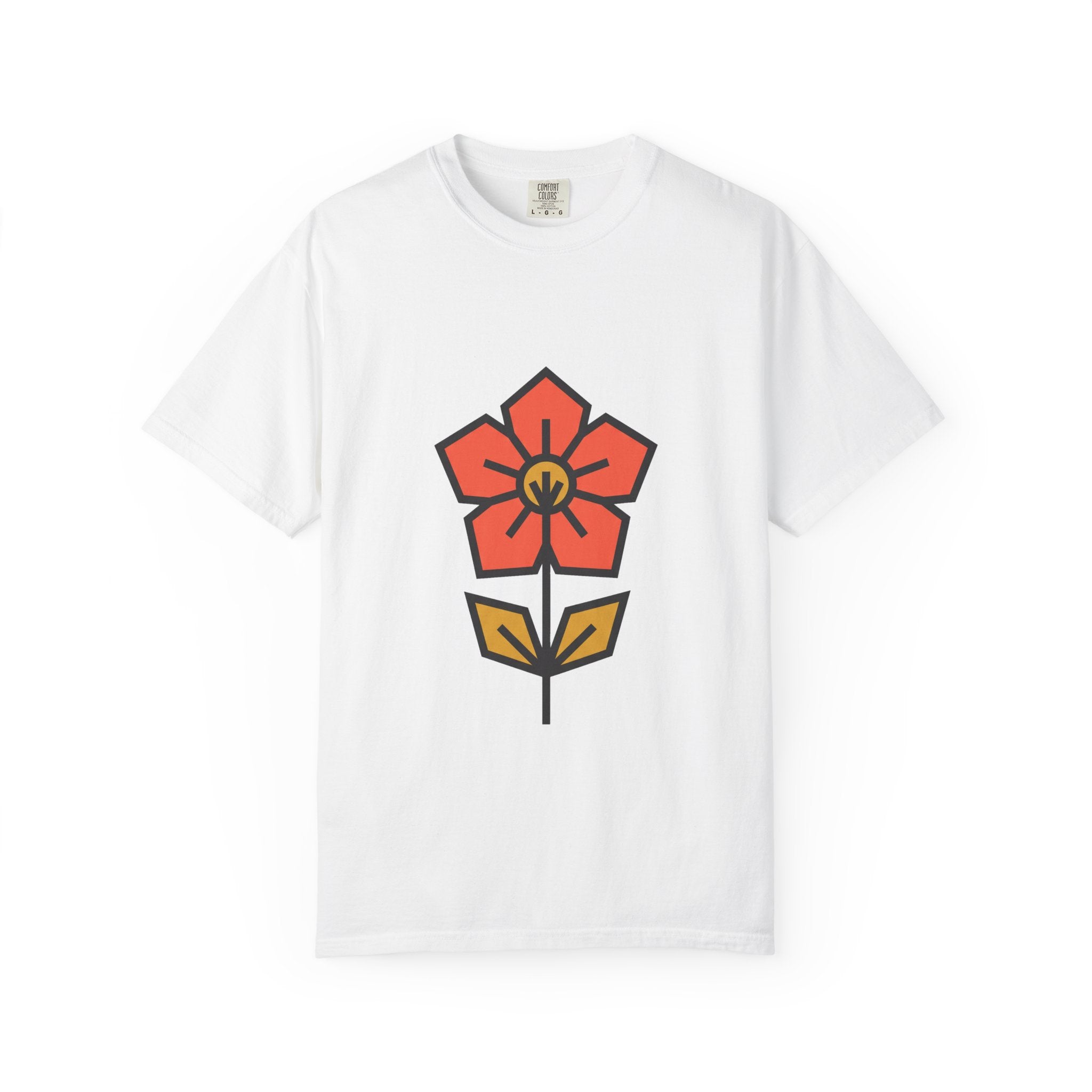 Minimal Wildflower Icon Tee