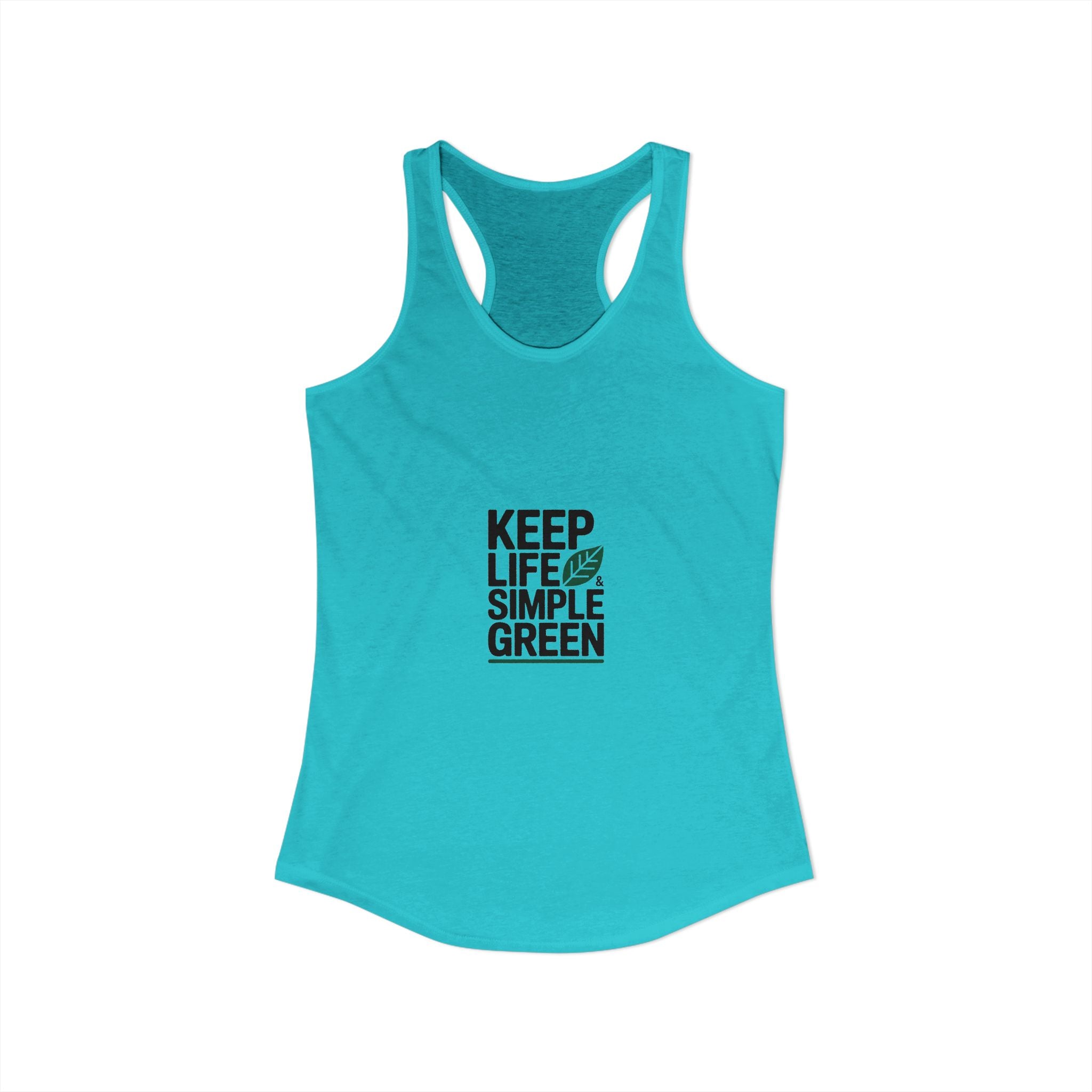 Keep Life Simple & Green Tank Top