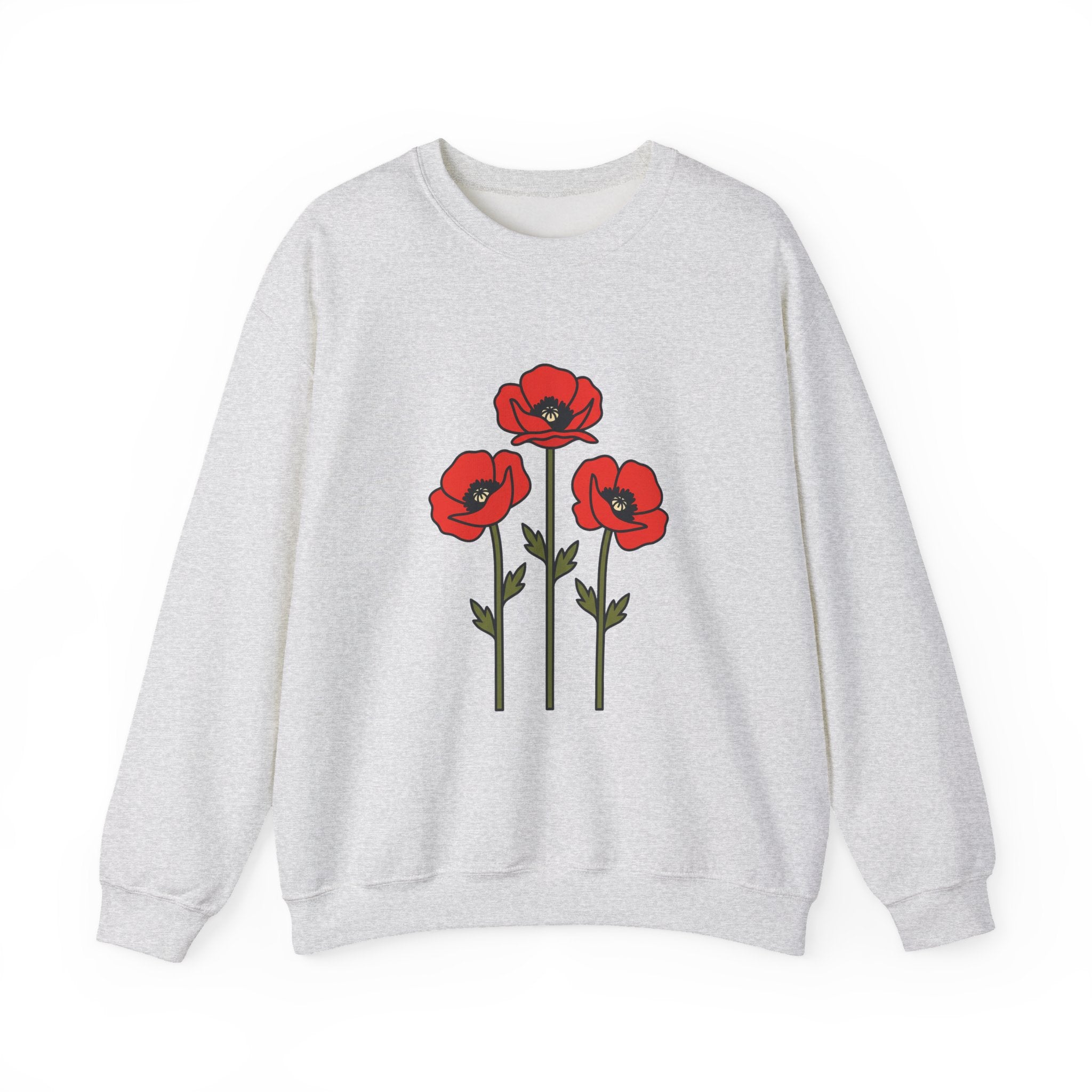 Bold Poppy Trio Crewneck