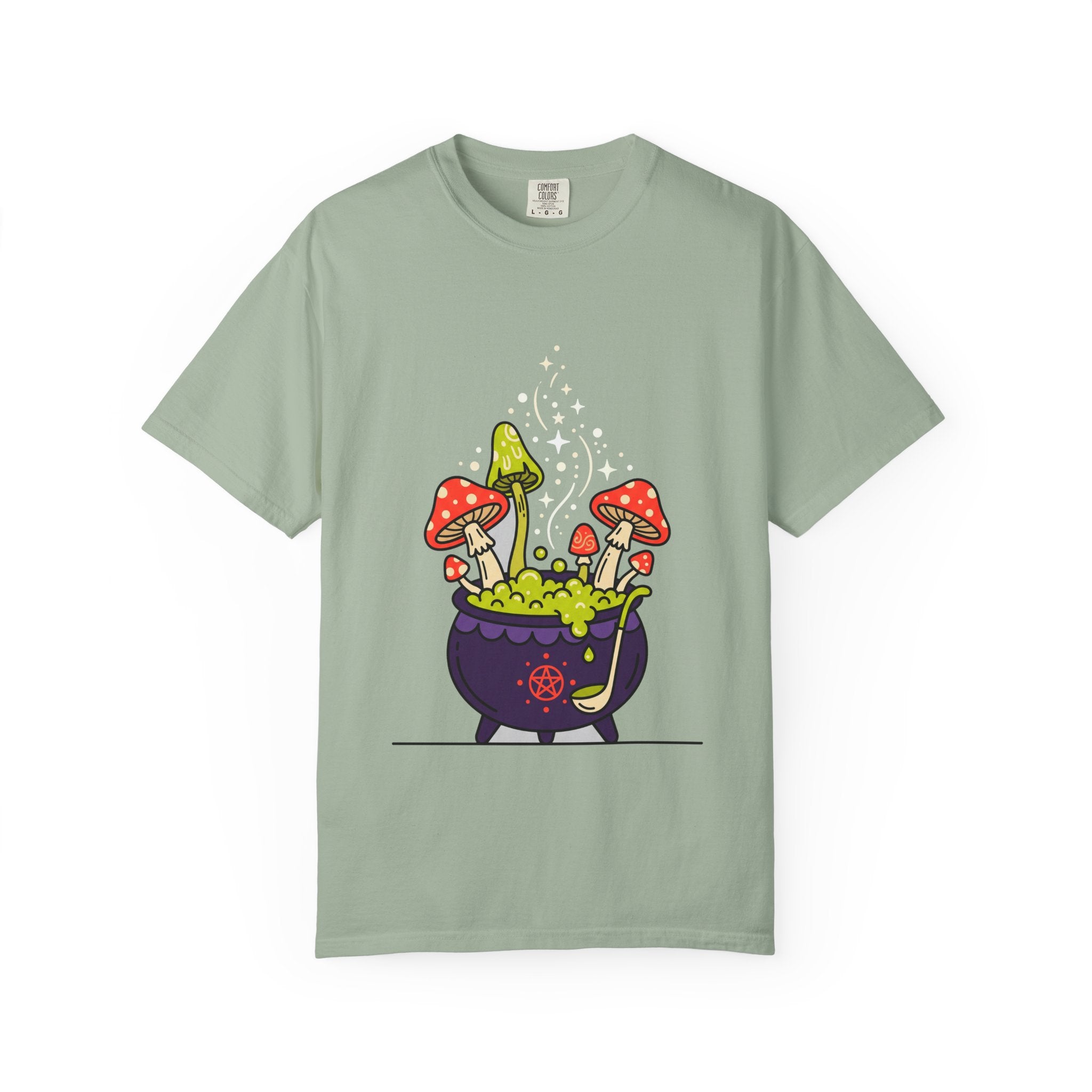 Witchy Mushroom Potion Tee