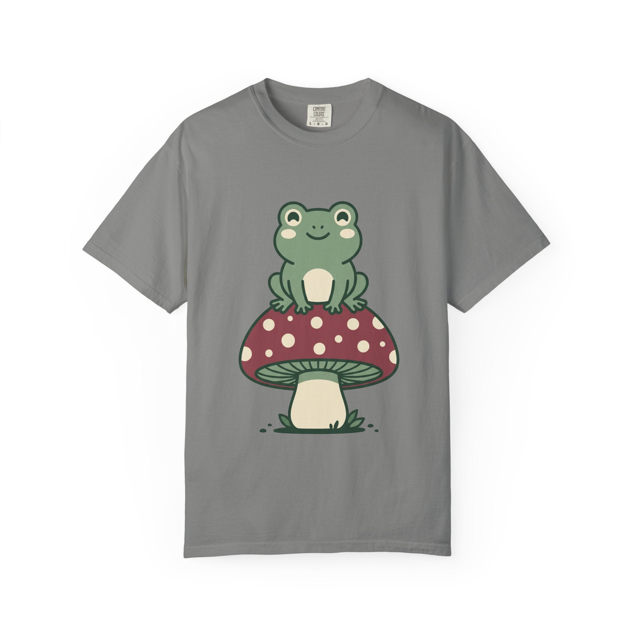 Frog on a Mushroom Tee