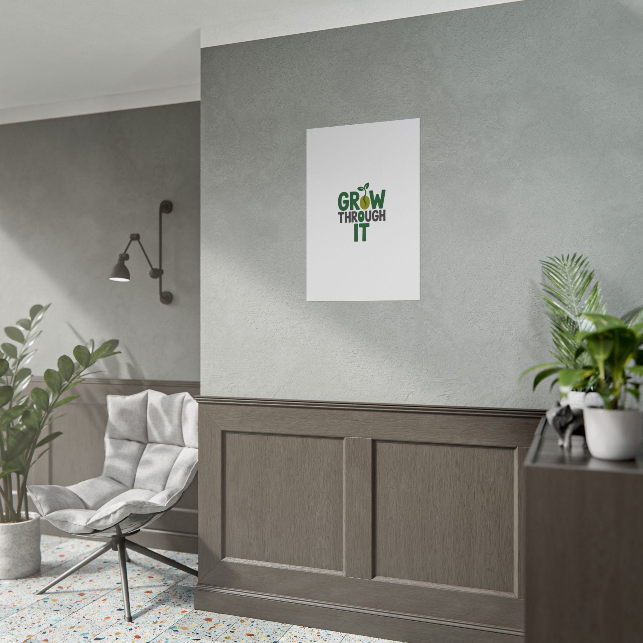 Grow Through It Poster