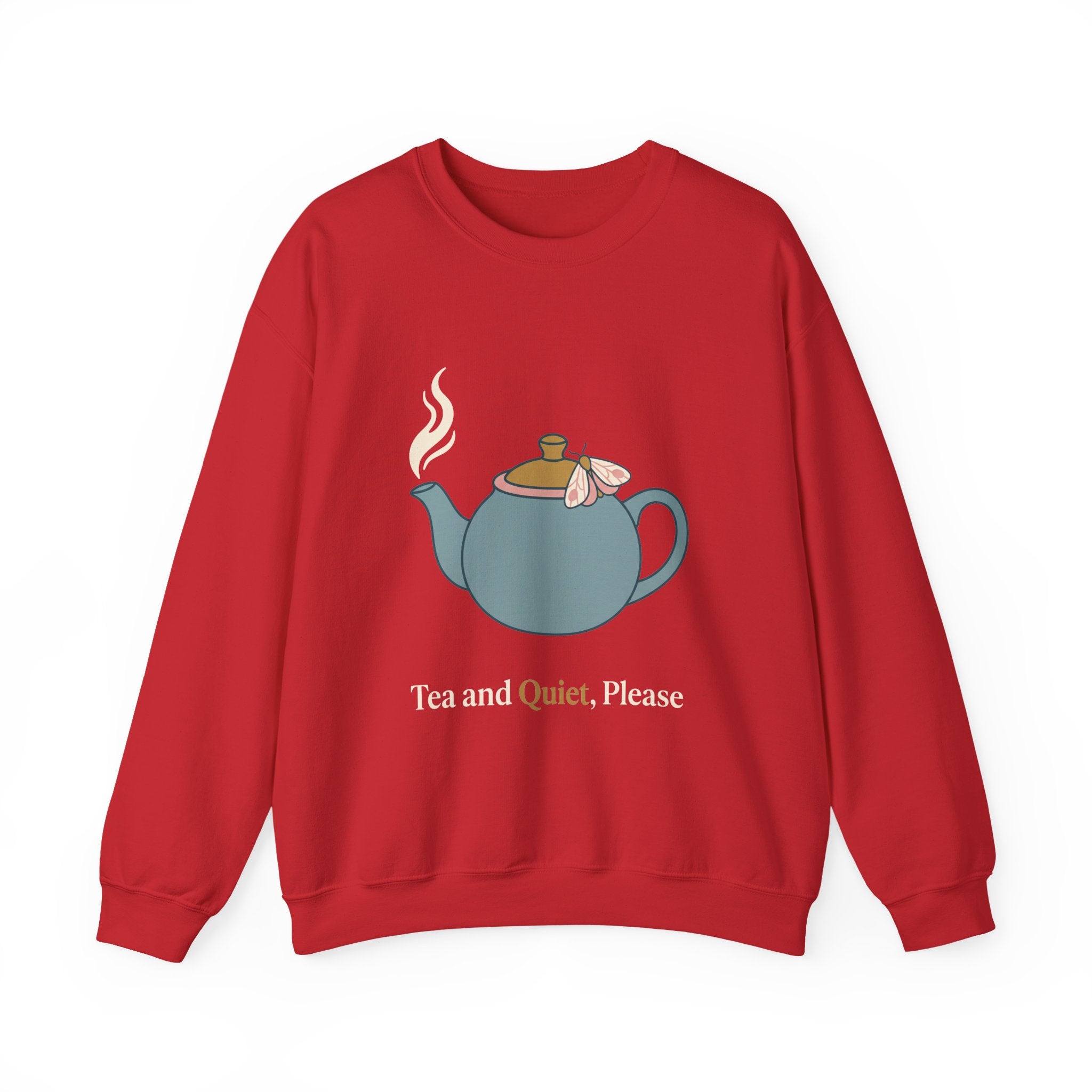 Tea and Quiet, Please Crewneck