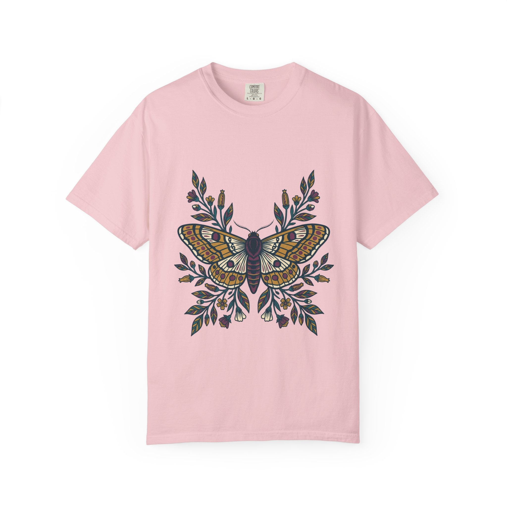 Botanical Moth and Flora Tee