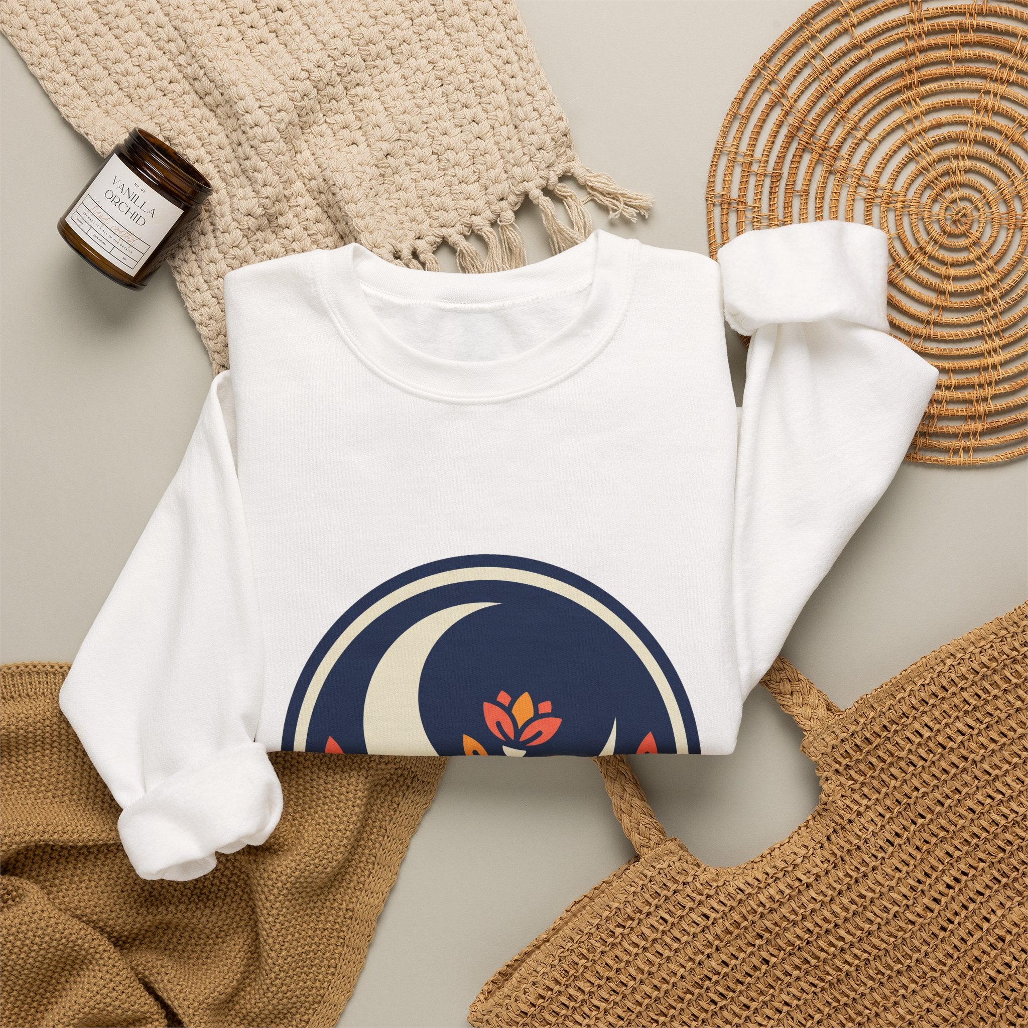 Night Garden Circle Crewneck