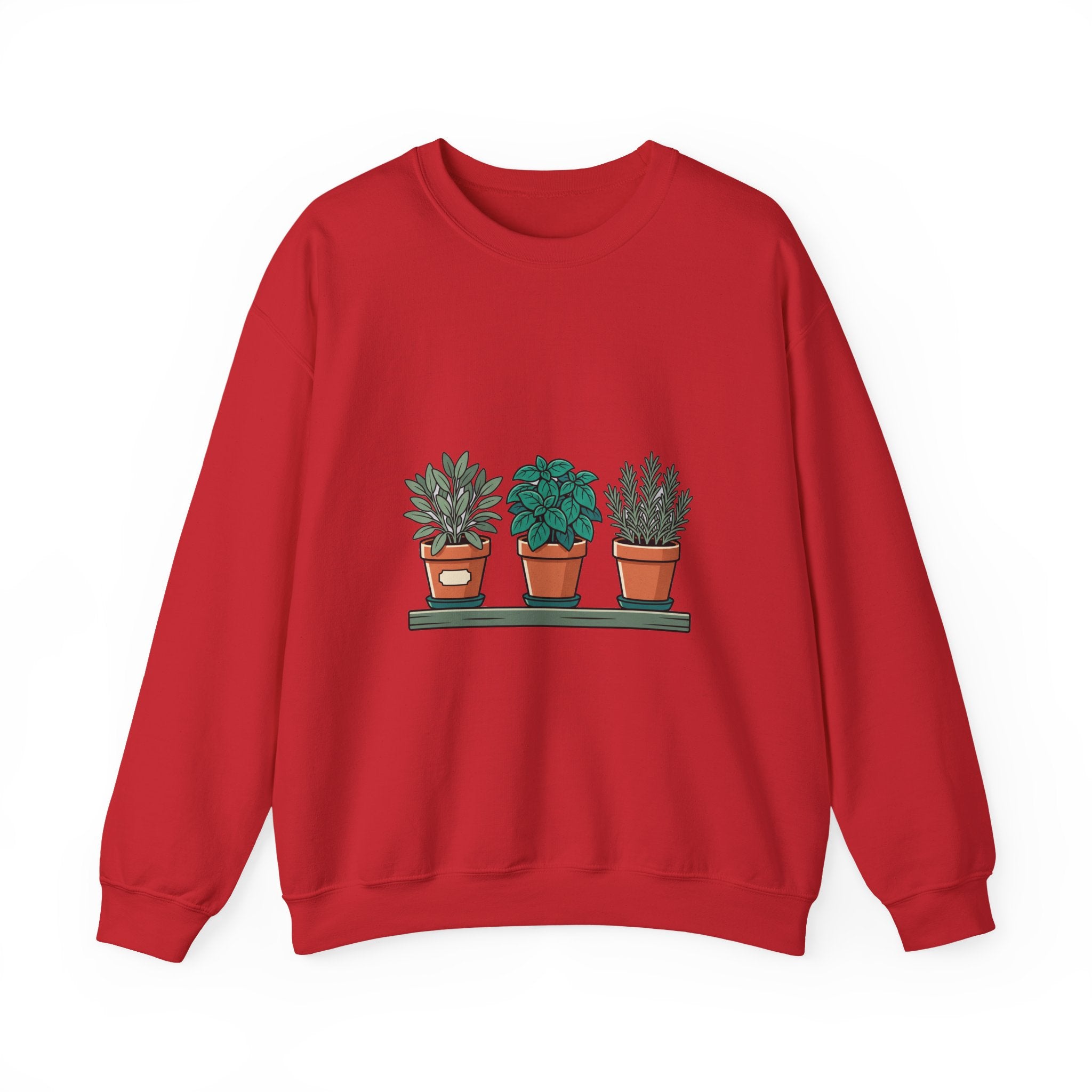 Cottage Window Herbs Crewneck